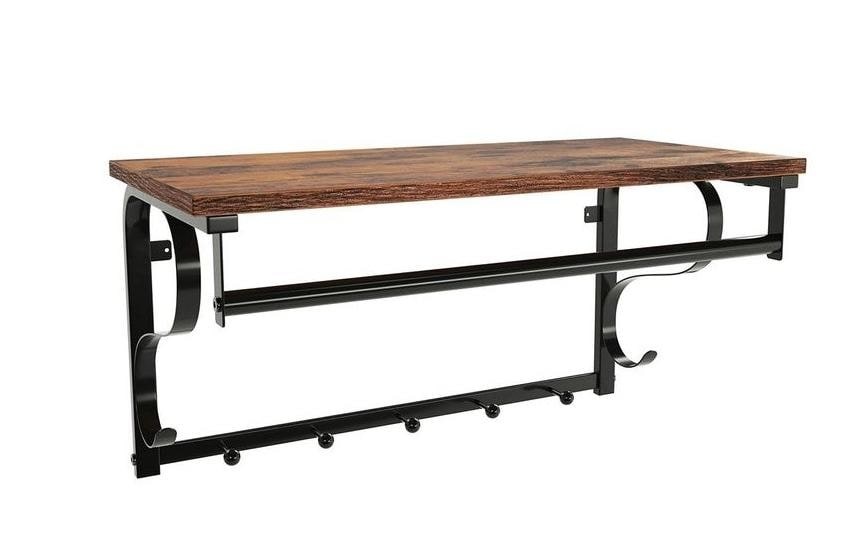 VASAGLE Wandregal »Industrial Look 6«