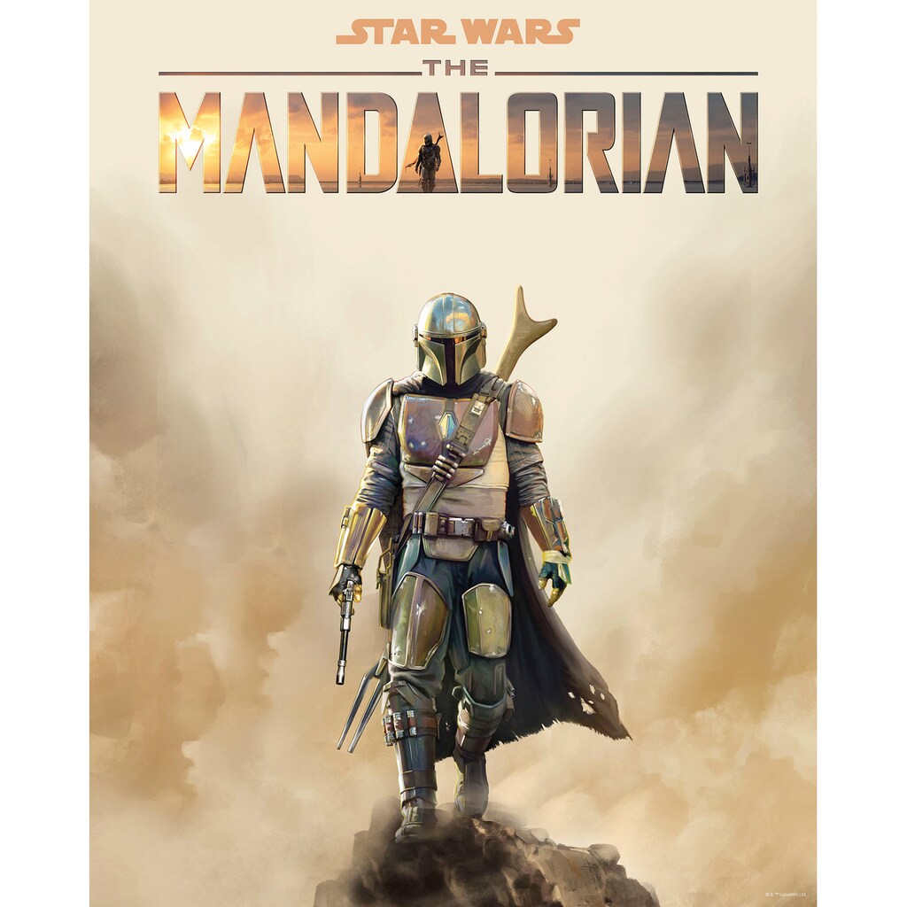 Komar Wandbild »Mandalorian Movie Poster«, Disney-Star Wars, (1 St.)