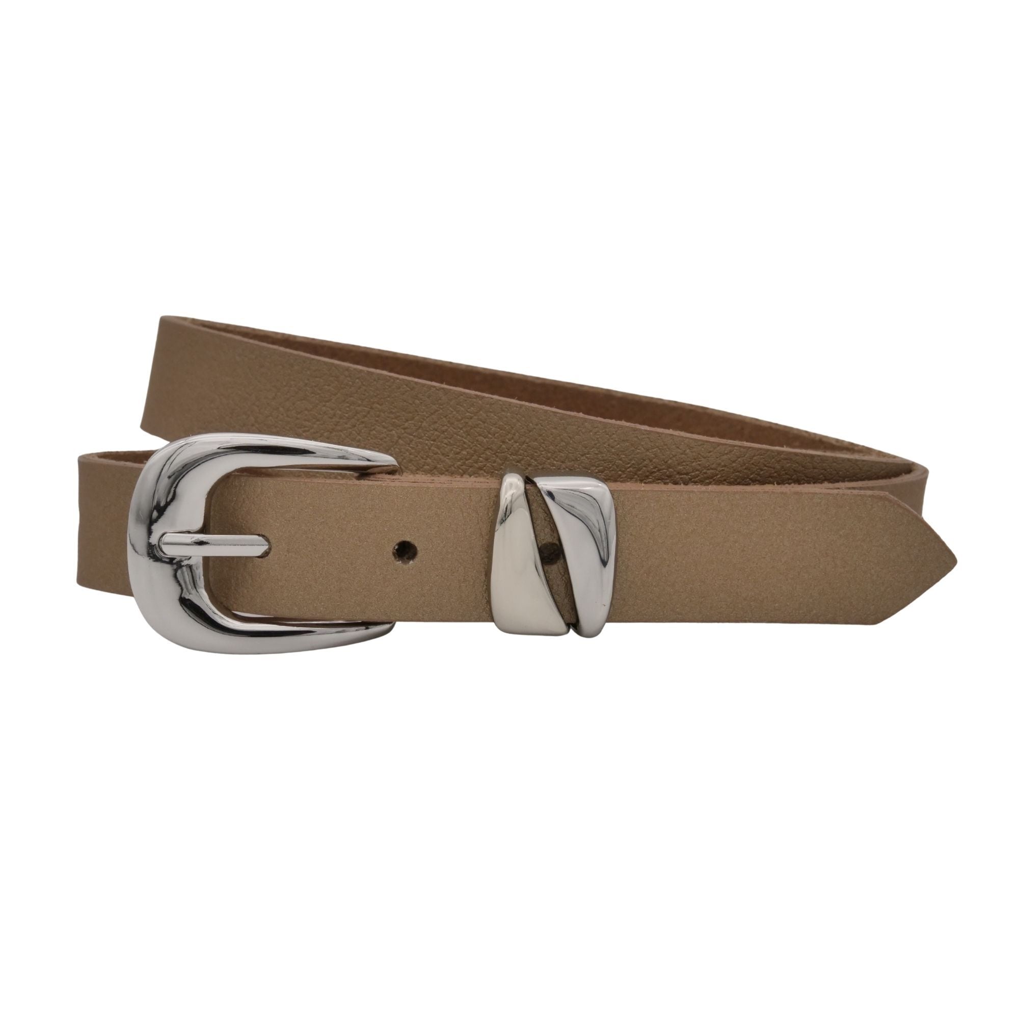 AnnaMatoni Ledergürtel "AnnaMatoni AnnaMatoni Damen Ledergürtel 2,5 cm breit mit"