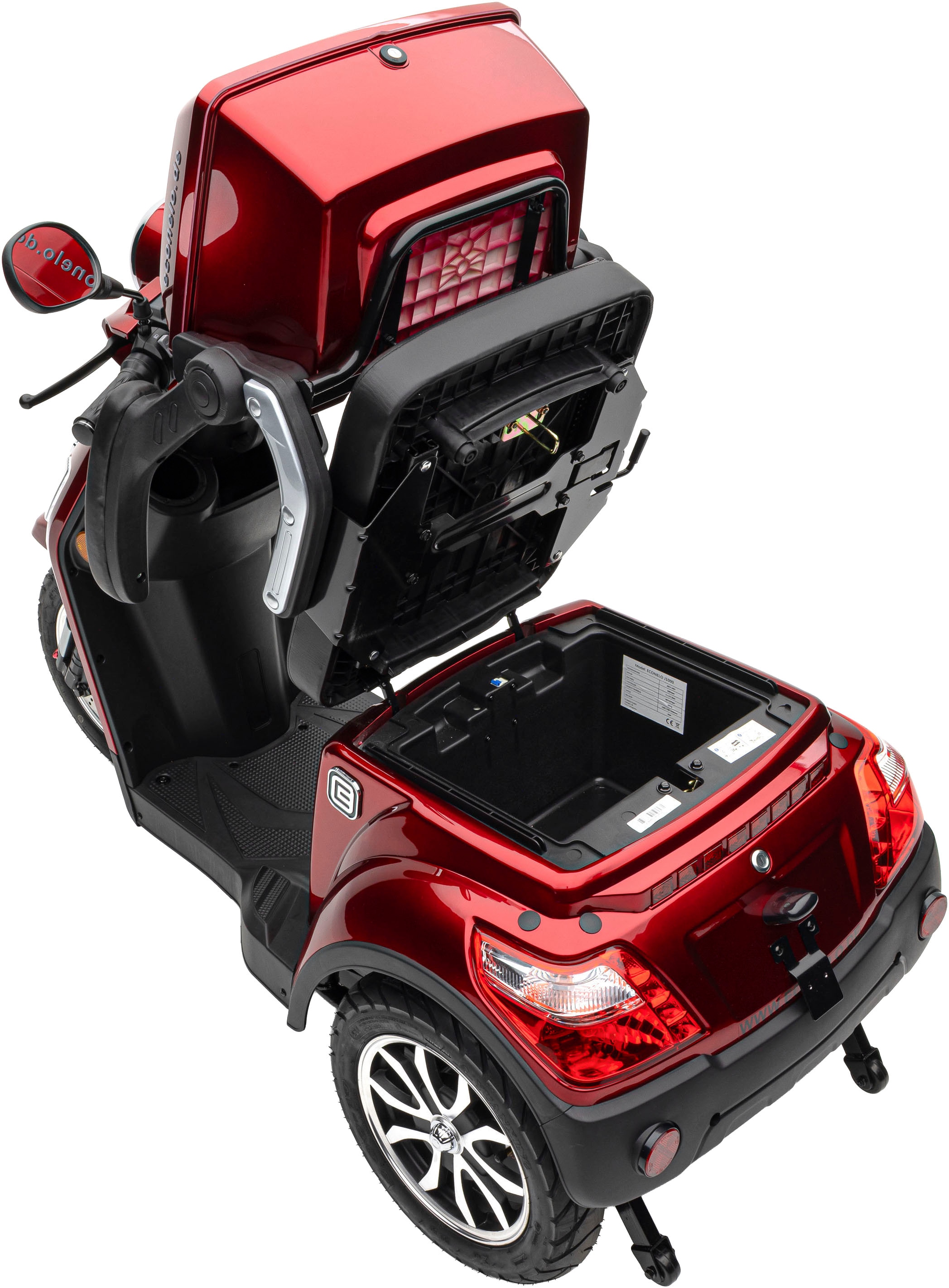 ECONELO Elektromobil »Seniorenmobil P1000, Lithium-Akku, 25 km/h, 1000 Watt« 1.000 W 25 km/h