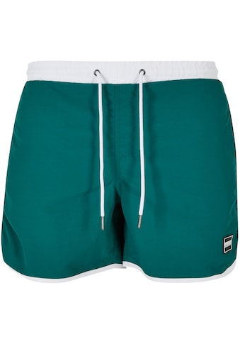 Badeshorts »Urban Classics Herren Retro Swimshorts«