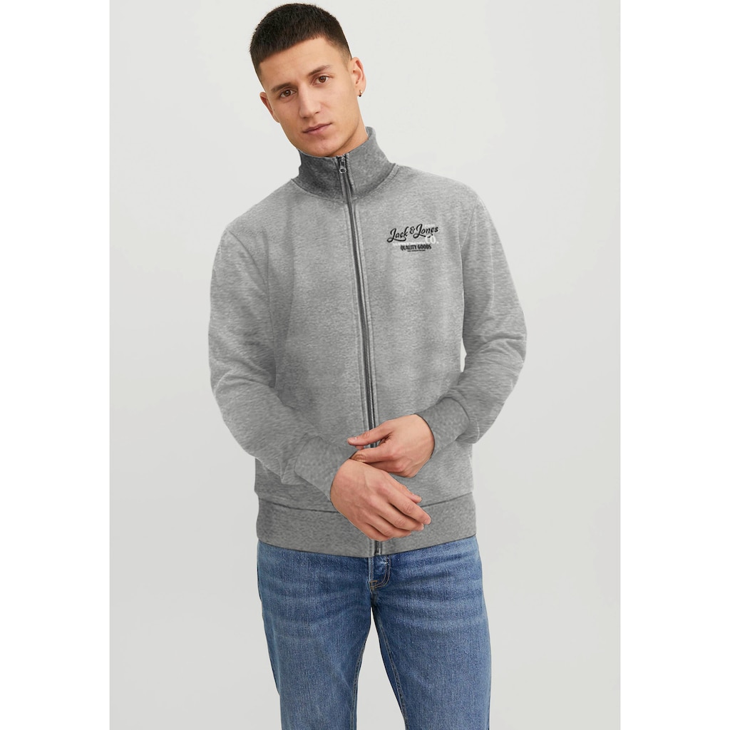 Jack & Jones Sweatjacke »JJ JJANDY SWEAT ZIP HIGH NECK«