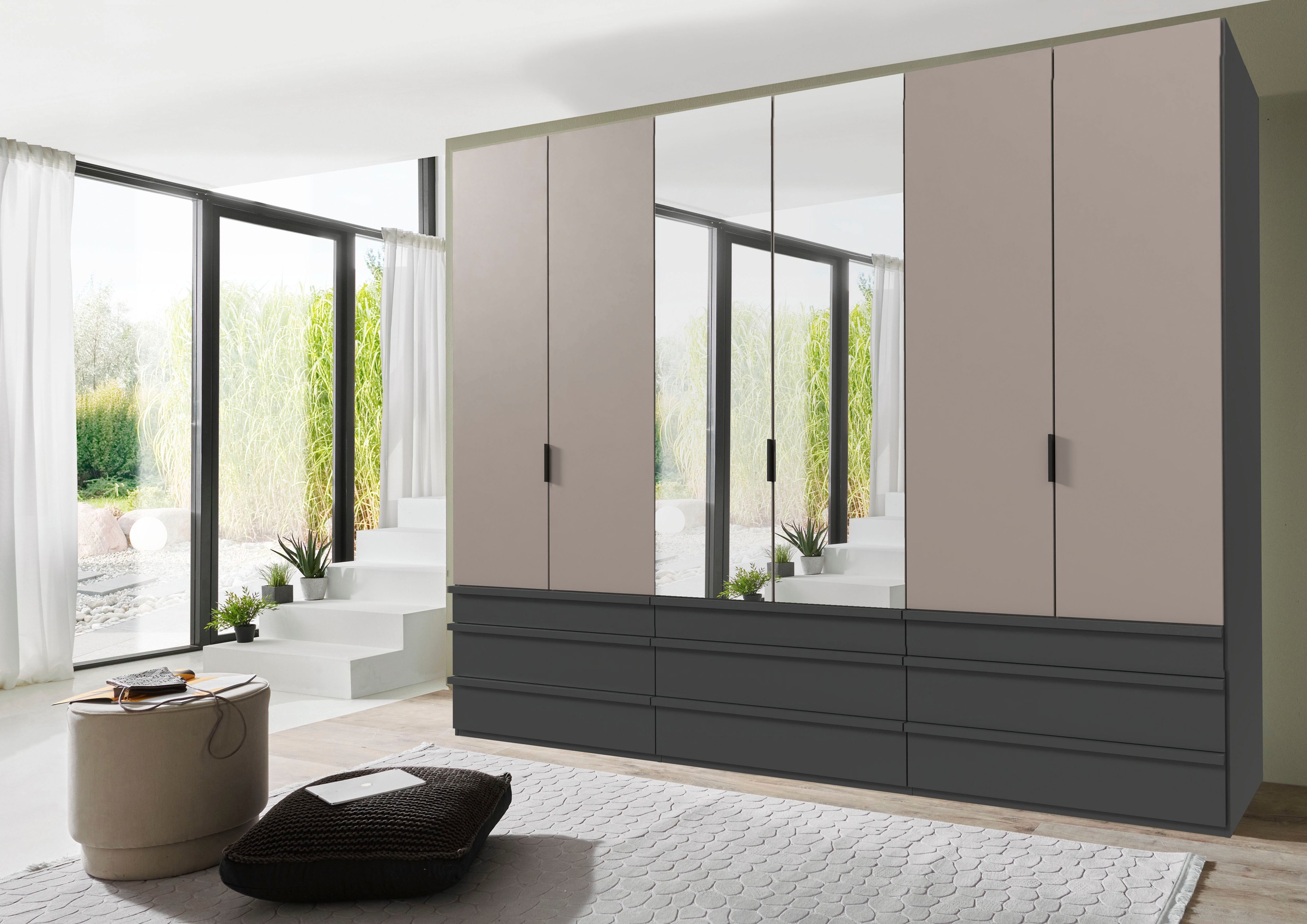 Wimex Falttürenschrank "Oxford by fresh to go, in der Breite 300cm, in 2 Hö günstig online kaufen