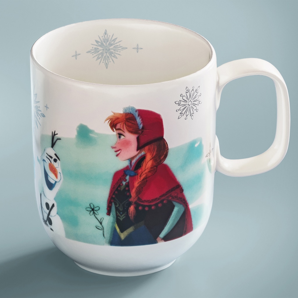 Villeroy & Boch Kinderbecher »Becher mit Henkel Disney Frozen 280 ml bunt« Spülmaschinenfest, Mikrowellensicher
