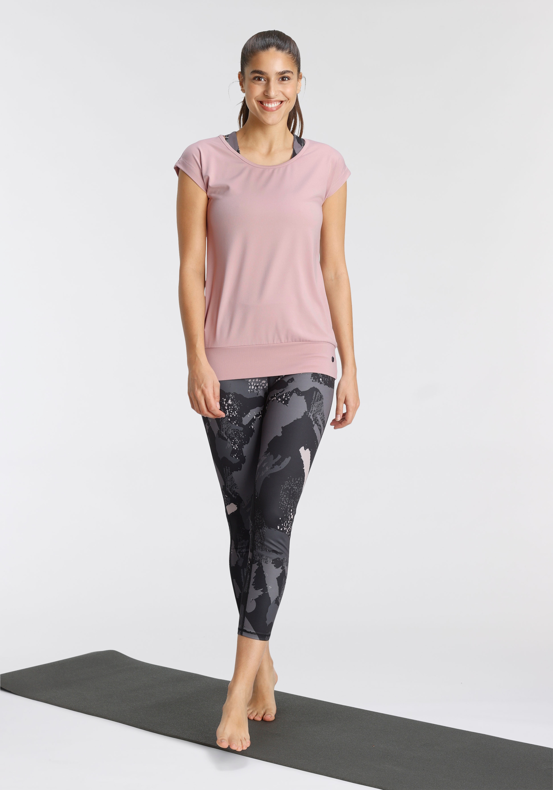 Ocean Sportswear Yoga & Relax Shirt »Soulwear - Essentials Yoga Shirts«, (Packung, 2er-Pack)