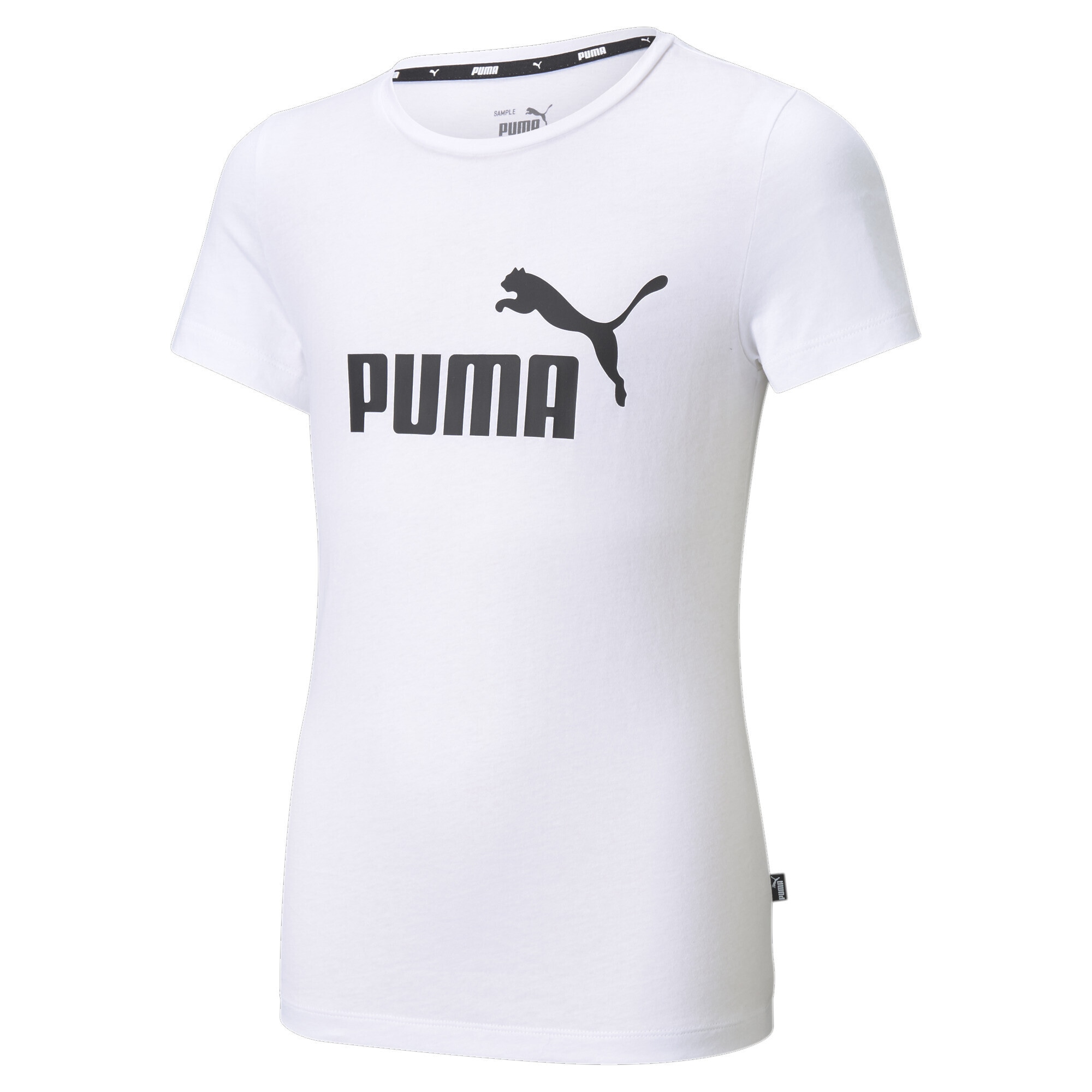 PUMA Trainingsshirt "Essentials Logo T-Shirt Mädchen"