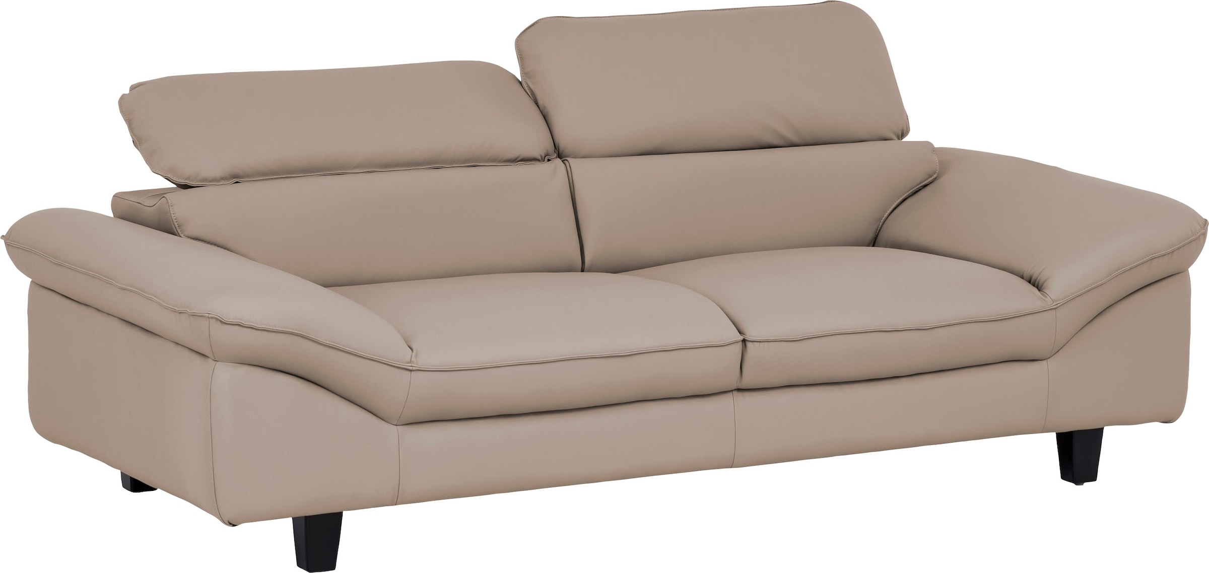 Home affaire 3-Sitzer »Pilot«, Big-Sofa mit Kopfteilverstellung
