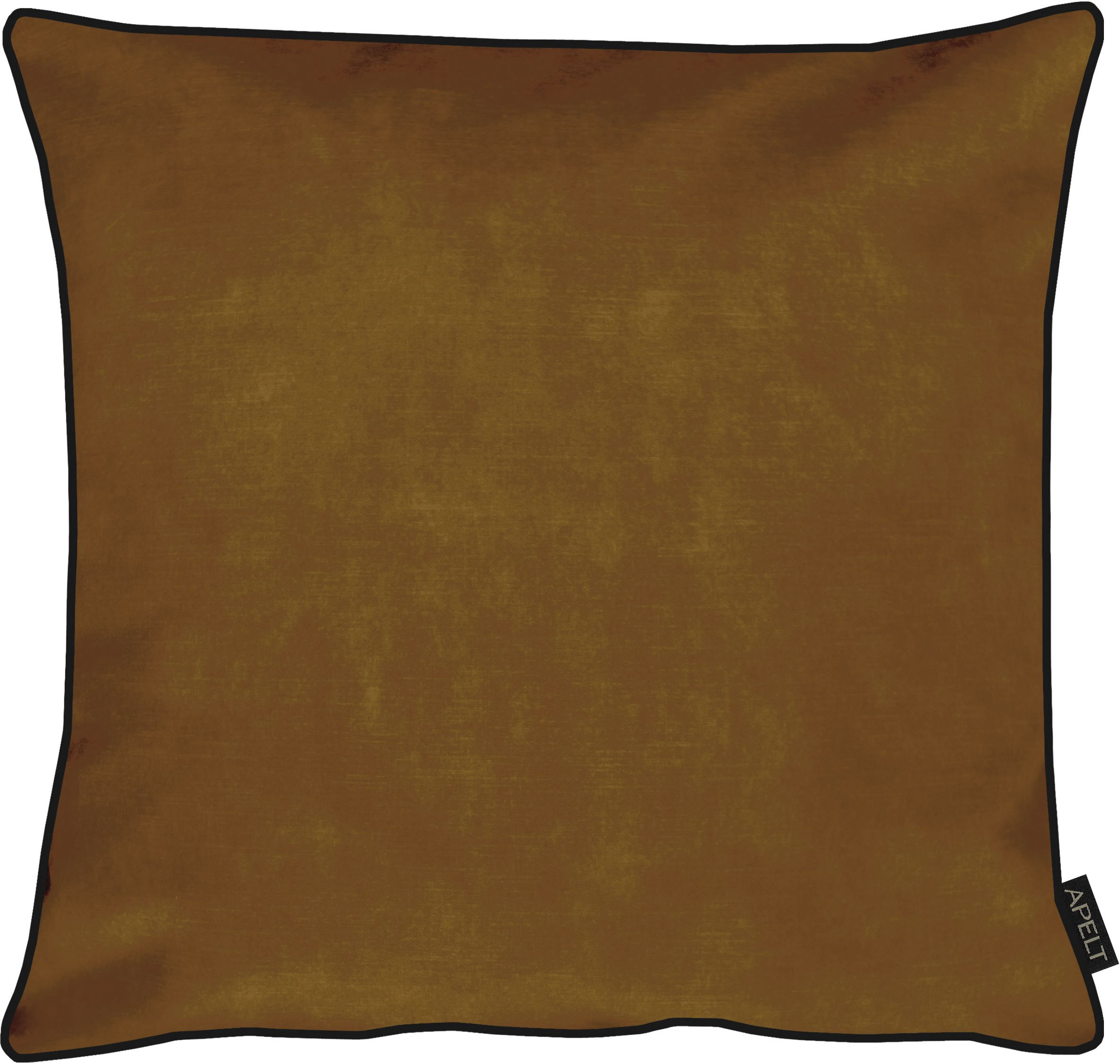 Dekokissen APELT, B:45cm H:5cm L:45cm, braun, Polyester, Dekokissen_Sitzkissen_Kissenhüllen, "Ruby", Kissenhülle mit Füllung, 1 Stück
