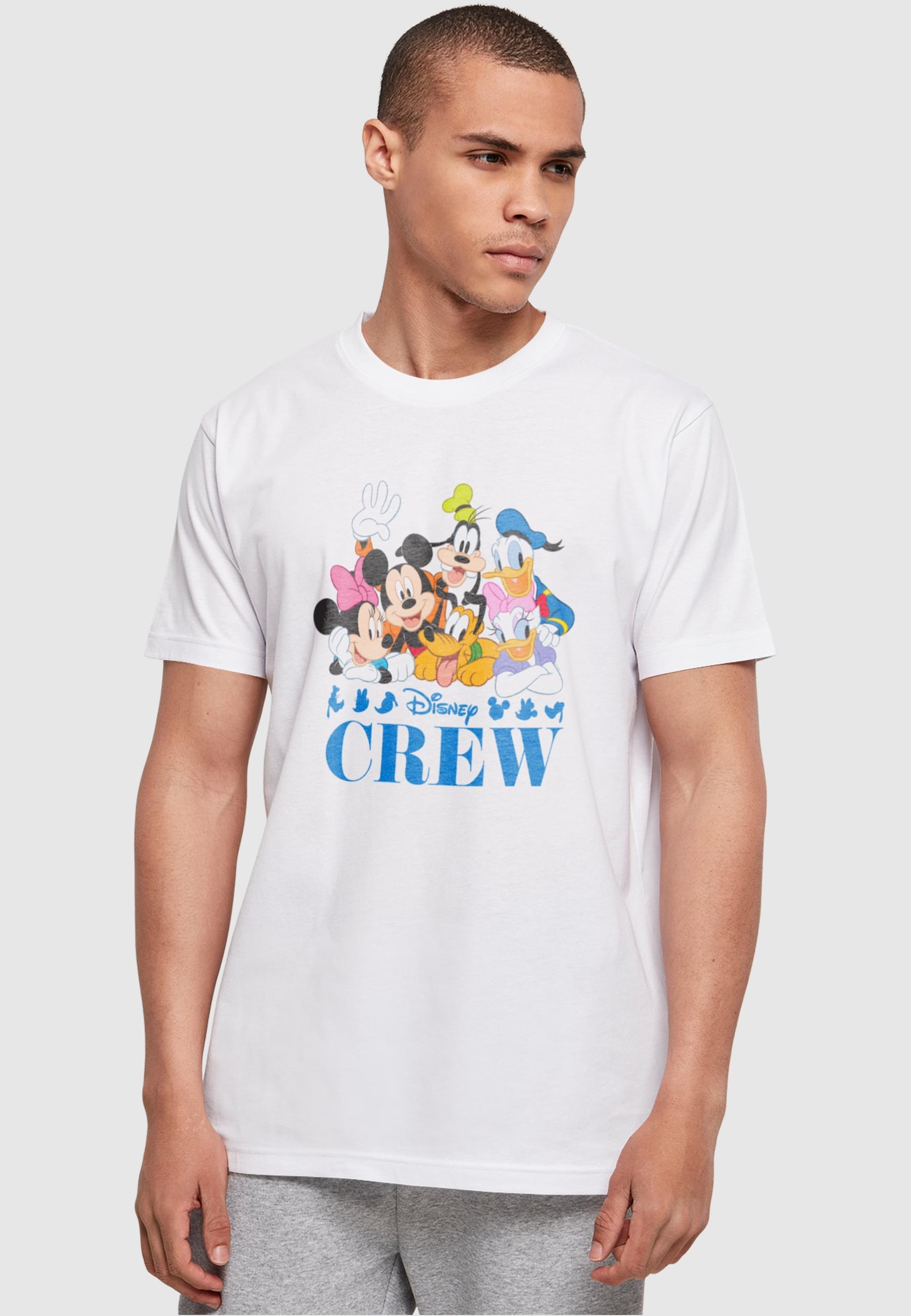 ABSOLUTE CULT T-Shirt »ABSOLUTE CULT Herren Mickey Mouse - Disney Friends Basic T-Shirt«, (1 tlg.)