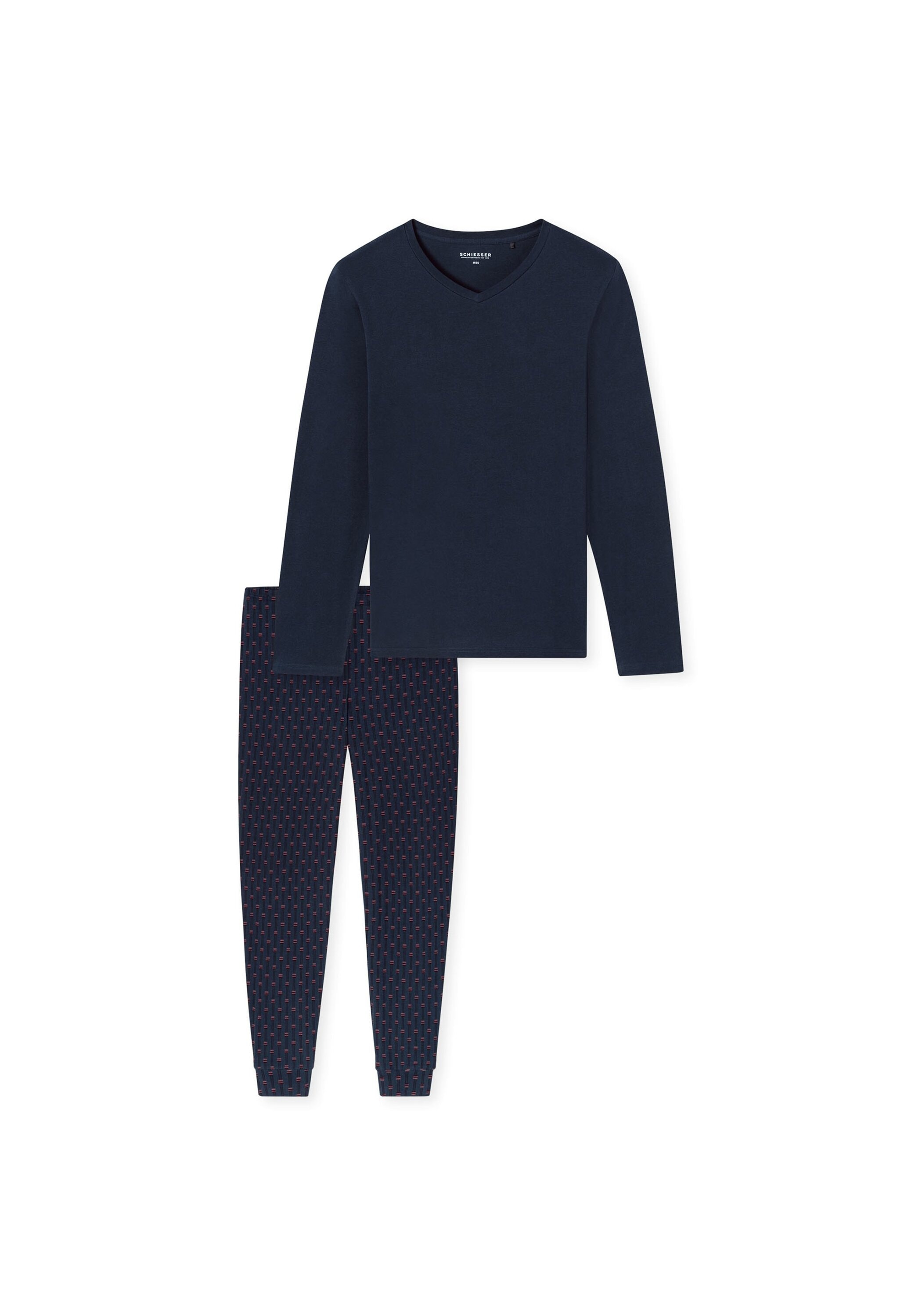 Schiesser Schlafanzug "Pyjama Casual Essentials" günstig online kaufen