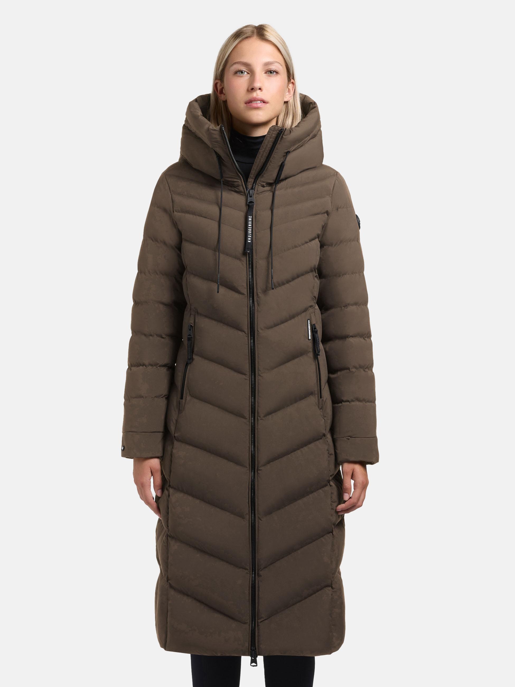 khujo Steppjacke "Stoane2" mit Kapuze Winterjacke mit Kapuze