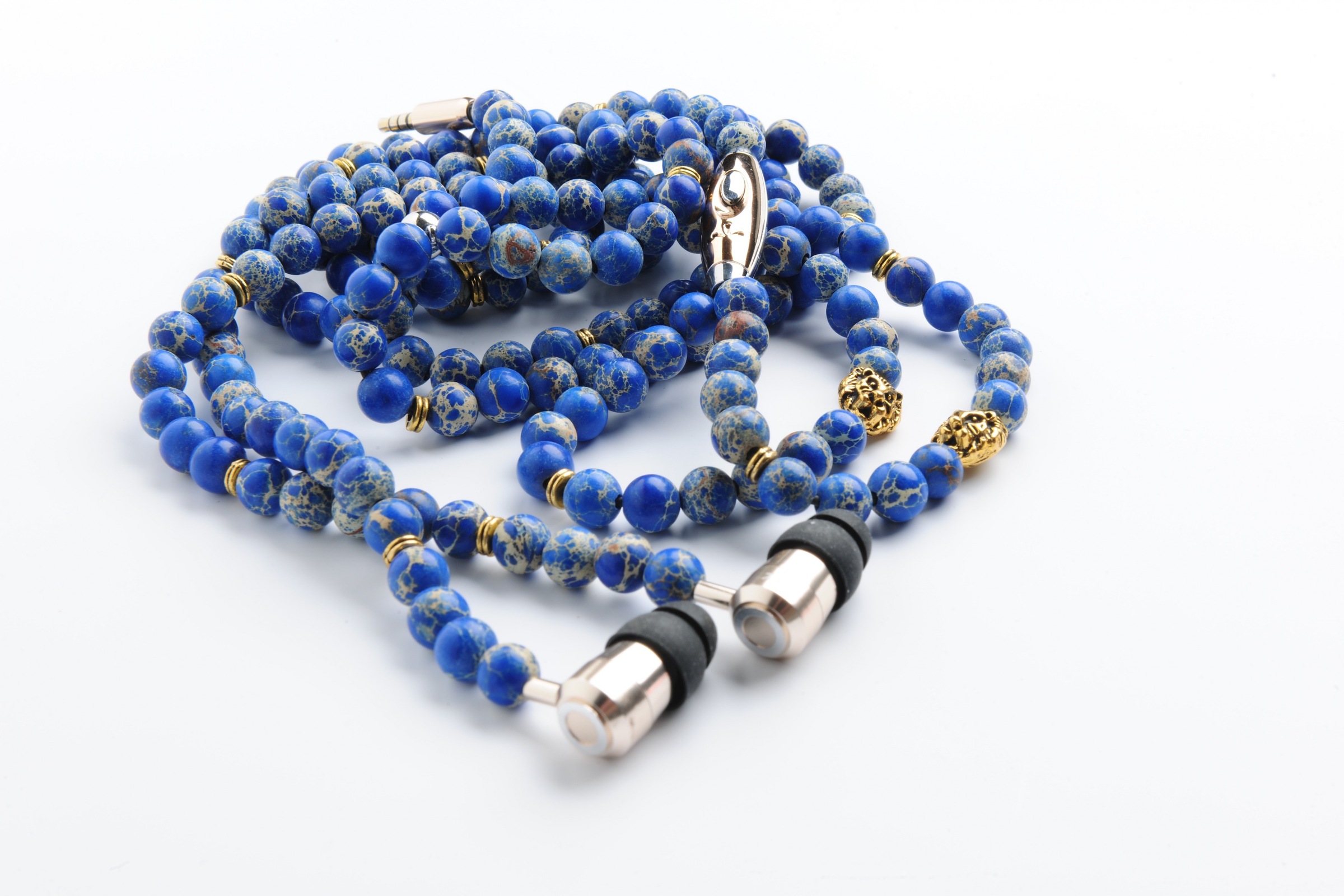 one acoustics Headset mit Jaspis-Perlenkette »the royal one« | BAUR