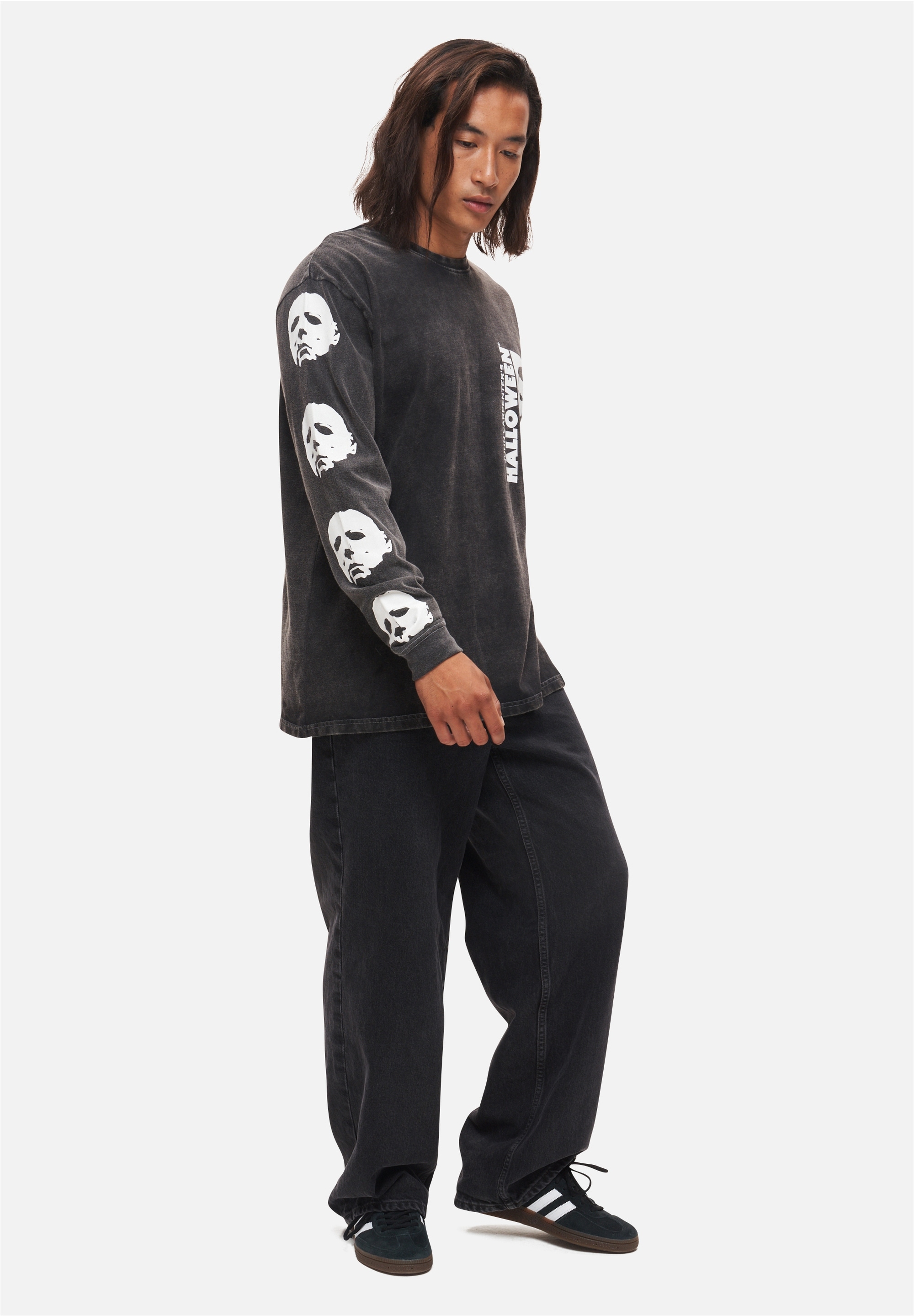 Recovered Langarmshirt »Studio Canal Halloween«, (1 tlg.), mit nostalgischem Halloween-Print