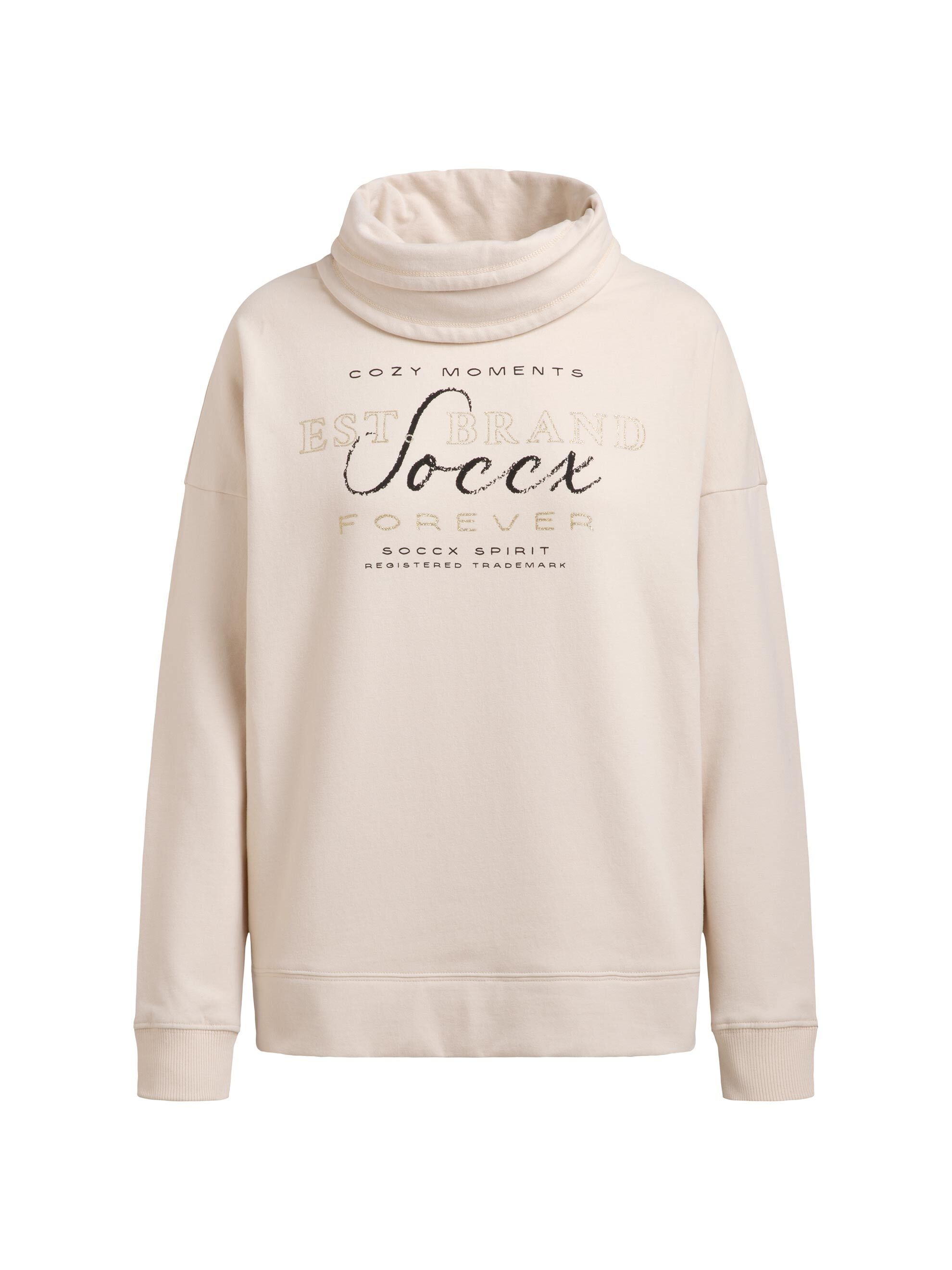 SOCCX Sweater , in softer Haptik
