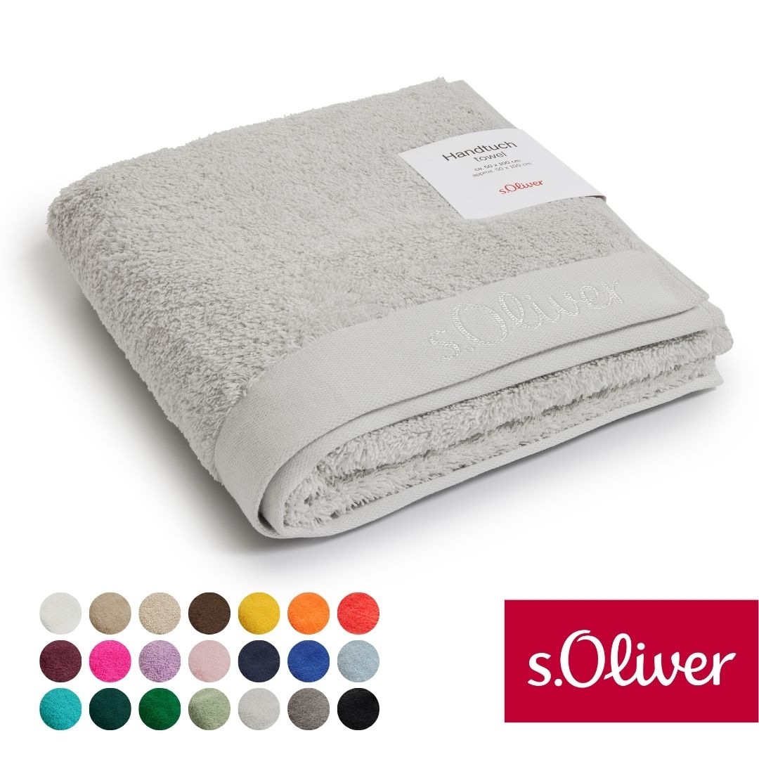 s.Oliver Handtuch "s.Oliver, Premium Qualität, 600 gr/m², auch als Sets erhältlich" große Farbauswahl, auch als Duschtuch, Waschhandschuh, Gästetuch