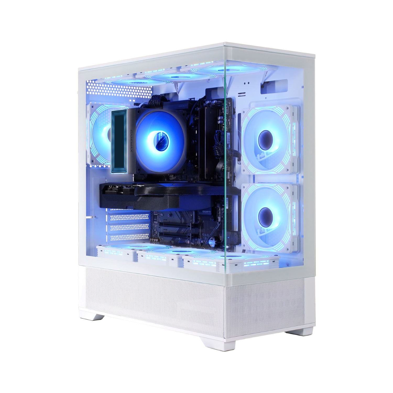 GAMEMAX Gaming-PC »Vista AW 8030 AMD Ryzen 5 7500F 16GB DDR5 1TB SSD RX 9070« Windows 11, DDR5 RAM