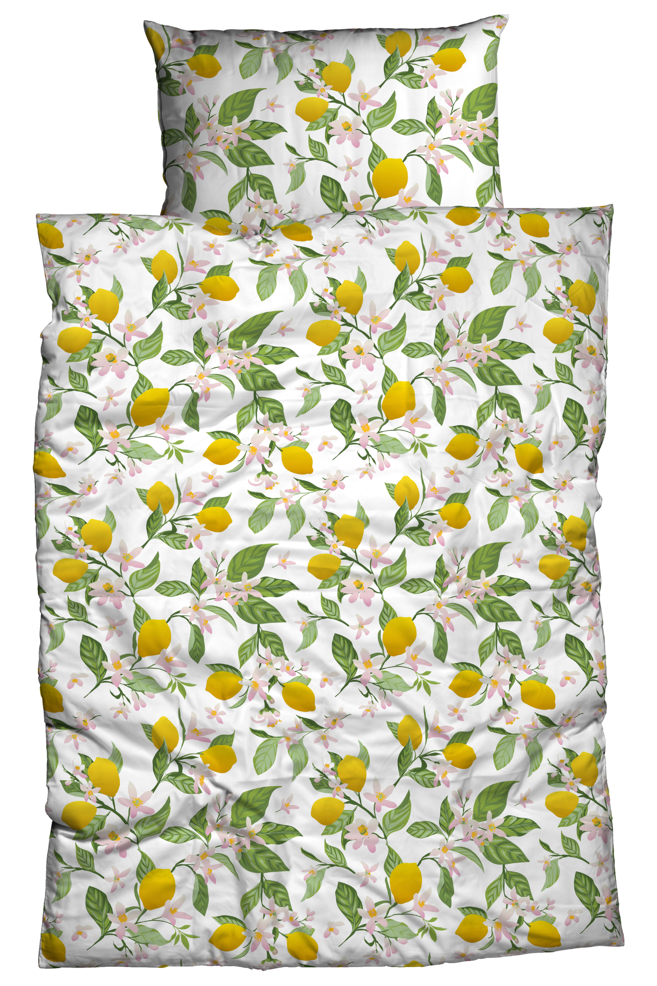 CASATEX Bettwäsche "Lemon" 2 Stk. kräftig sonnige Farben, tolles Design mit günstig online kaufen