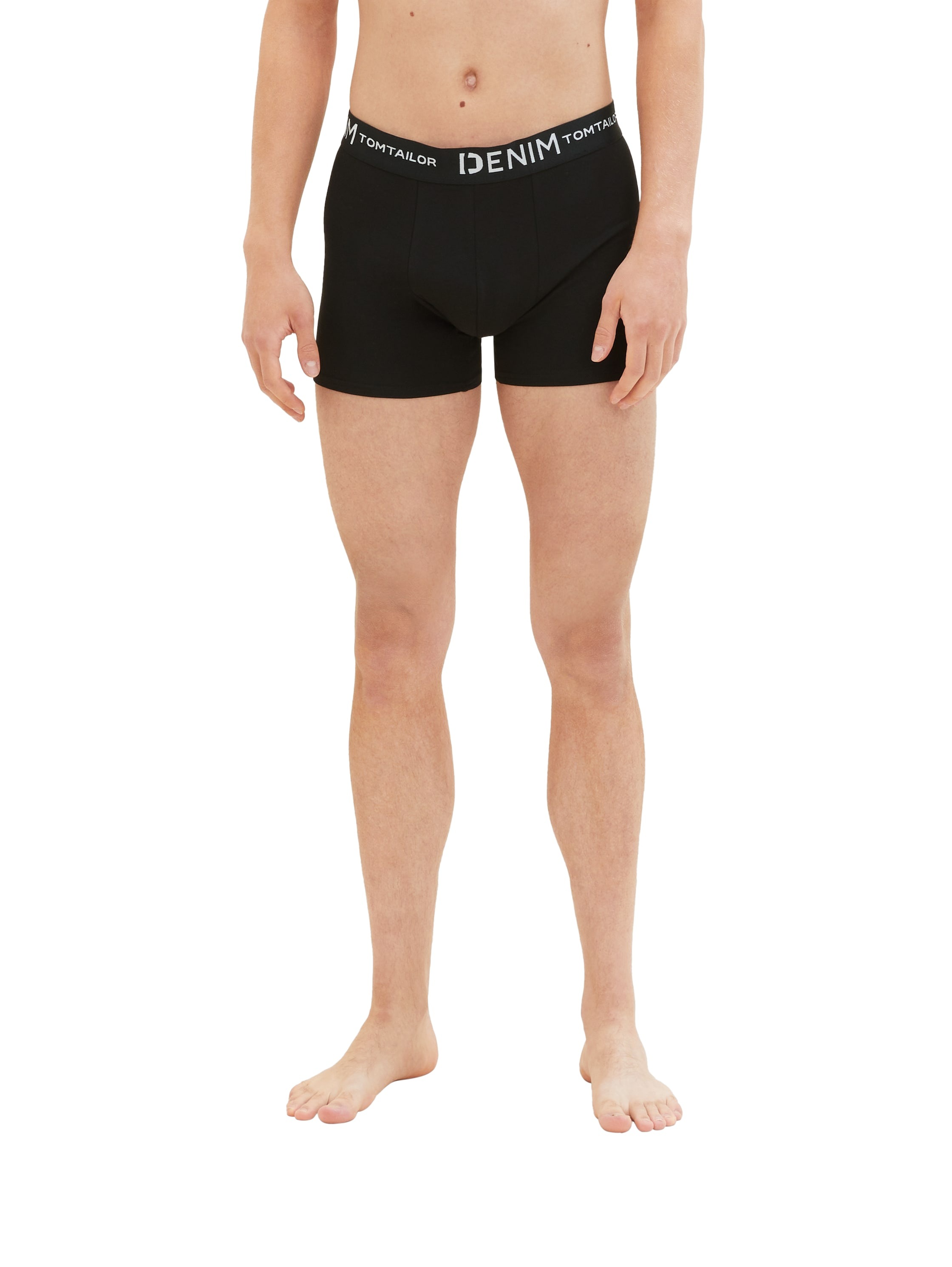 TOM TAILOR Denim Boxershorts Packung, 3 Stk. mit Logo-Stretchbund günstig online kaufen