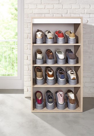 Ruco Schuhregal "(Schuhstapler)" Set, 4 Stk. tlg. Kunststoff, schafft Platz günstig online kaufen