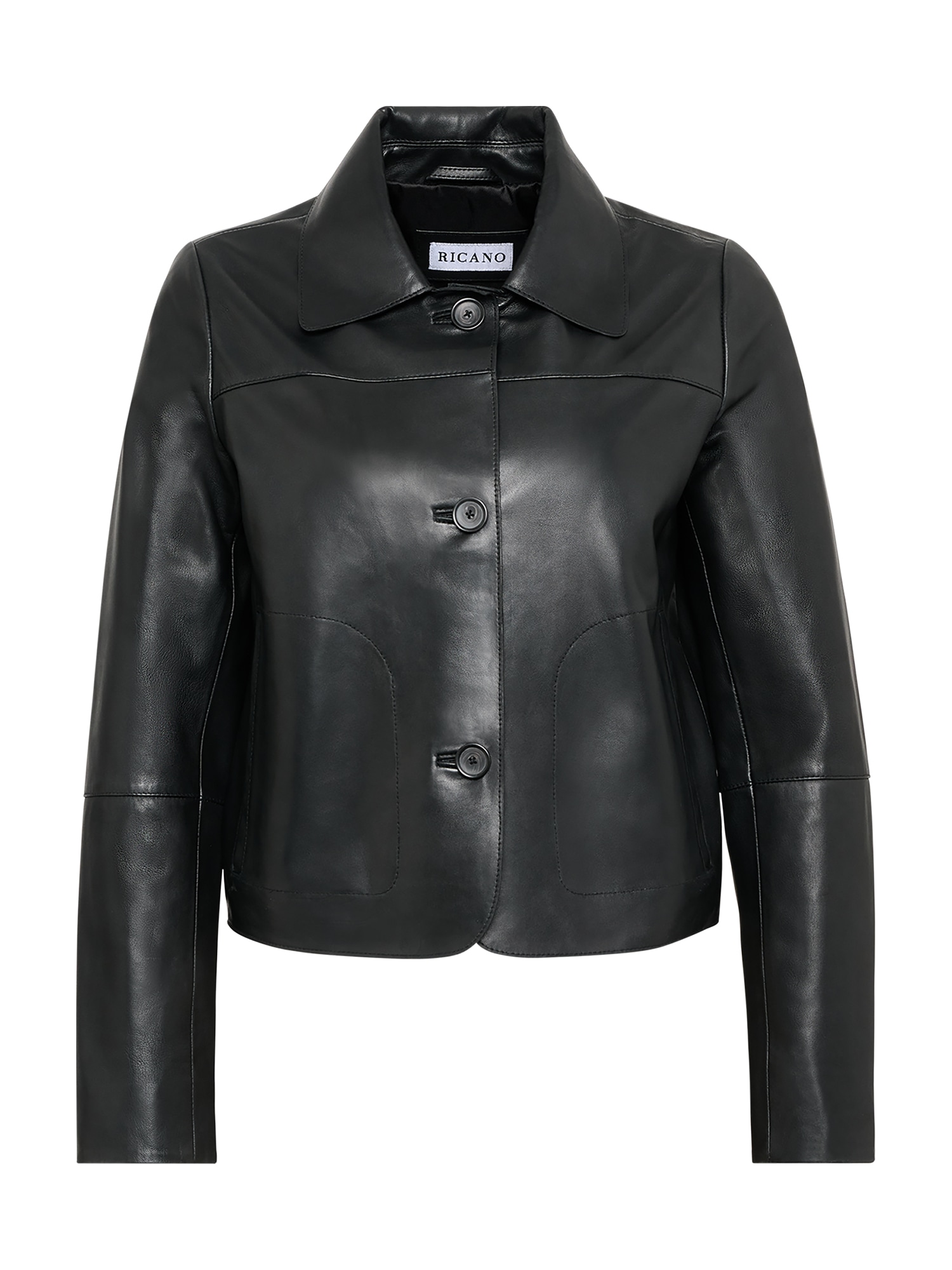 RICANO Bolerojacke "Lederjacke Jeena" Handgefertigt aus echtem Leder