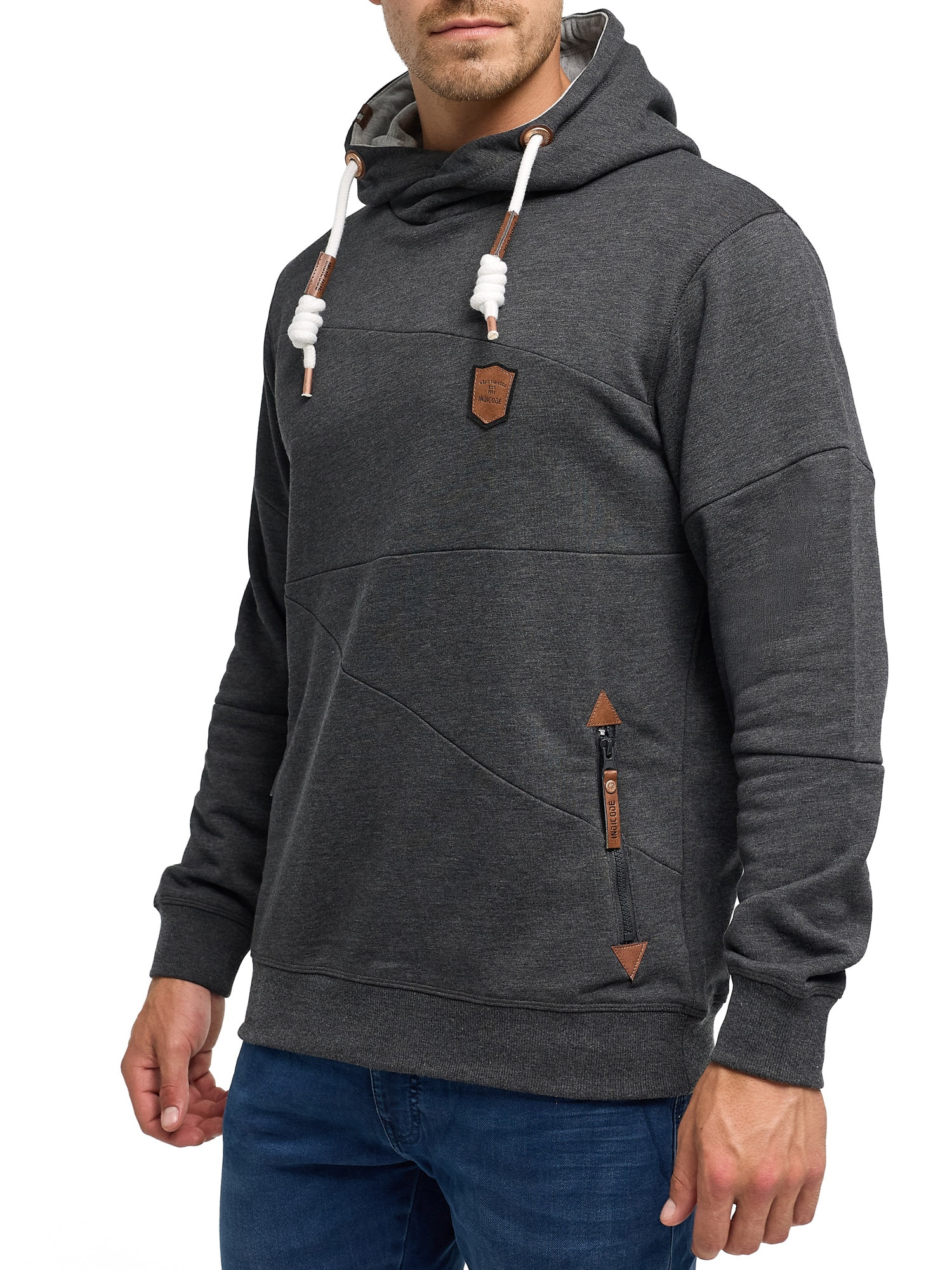 Indicode »INAix«, Baumwollmischung, regular fit
