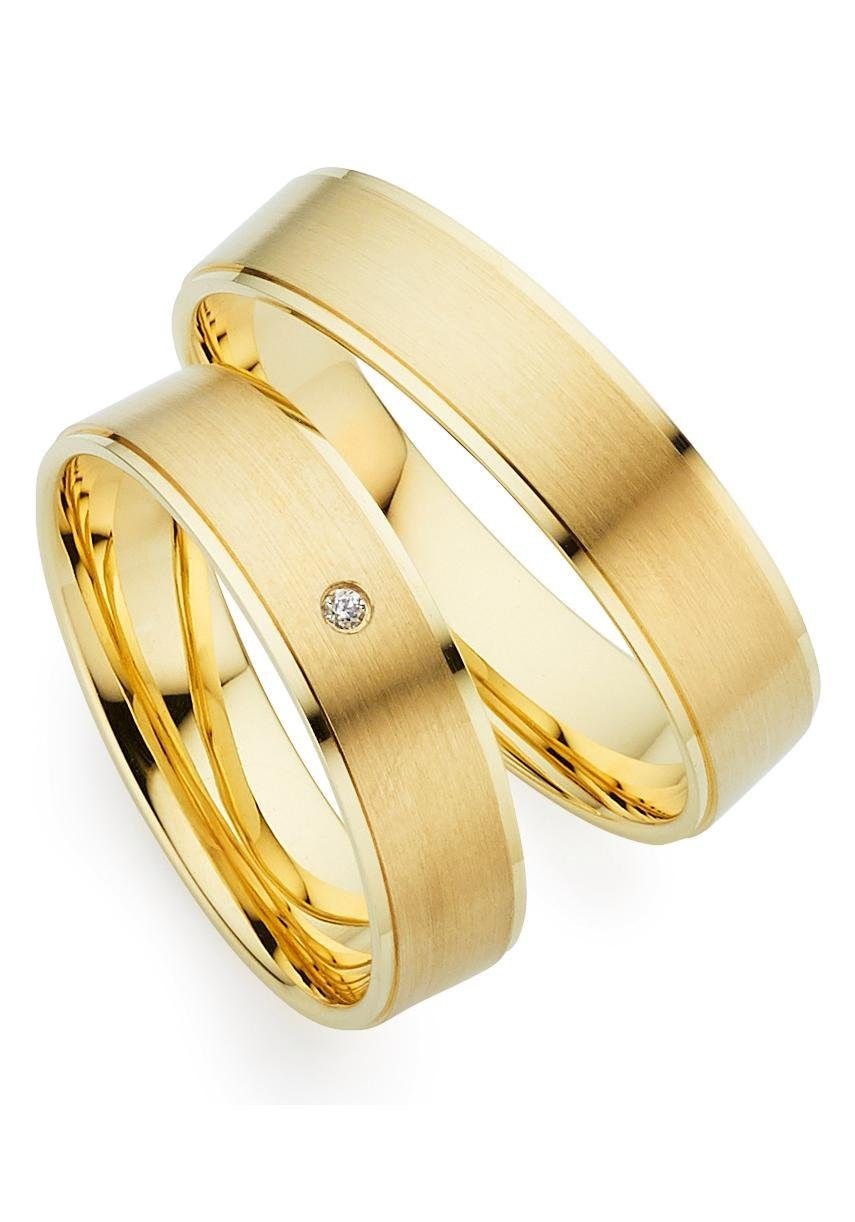 oder LIEBE 333 Made Ehering »Schmuck Goldring ohne | versch. Germany in - mit Brillant bestellen Varianten«, Phönix Geschenk Gold Trauring BAUR Trauring