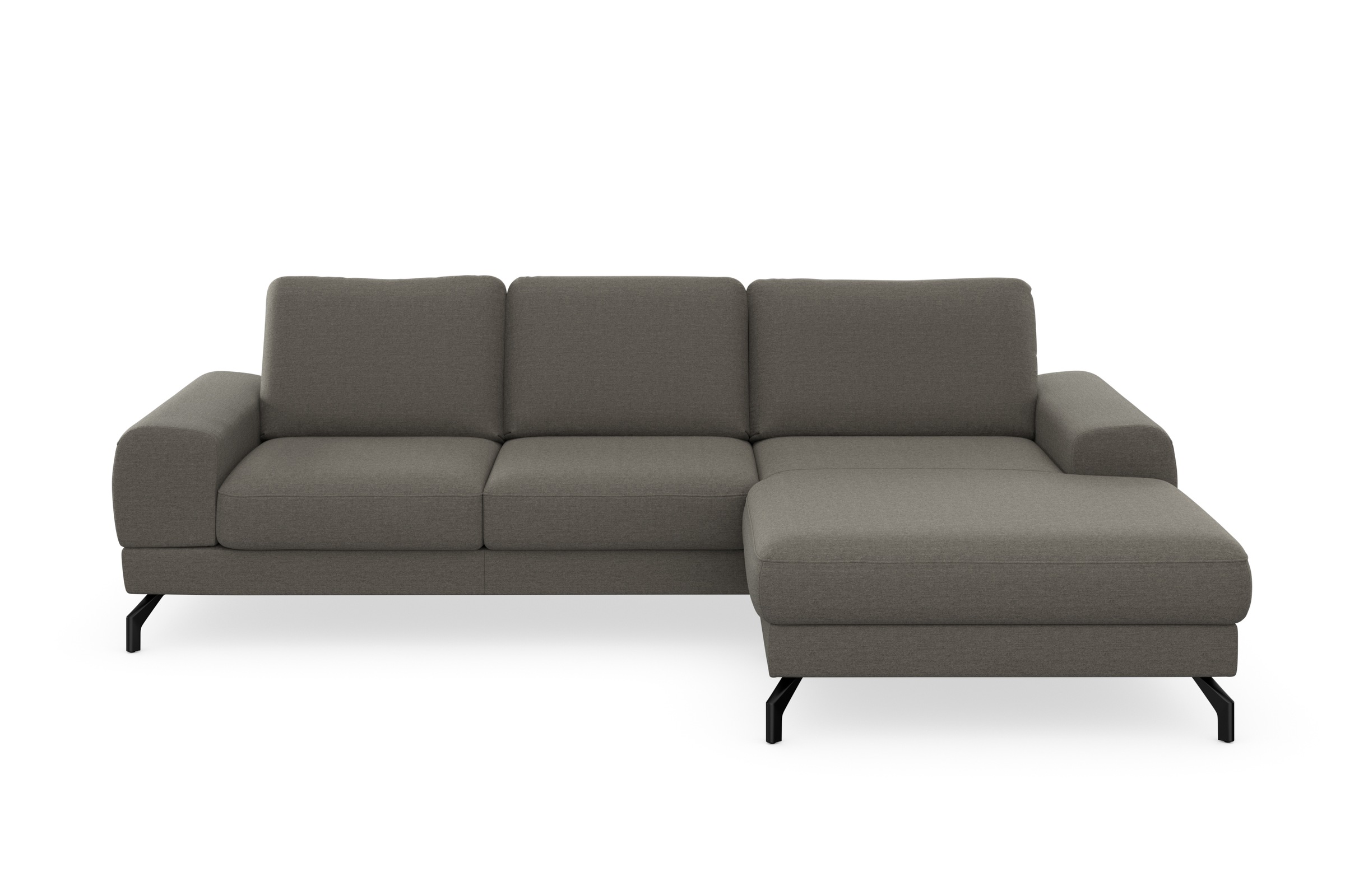 sit&more Ecksofa »Cinturo L-Form«, inklusive Sitztiefenverstellung und Federkern, Sitzhöhe 45 cm