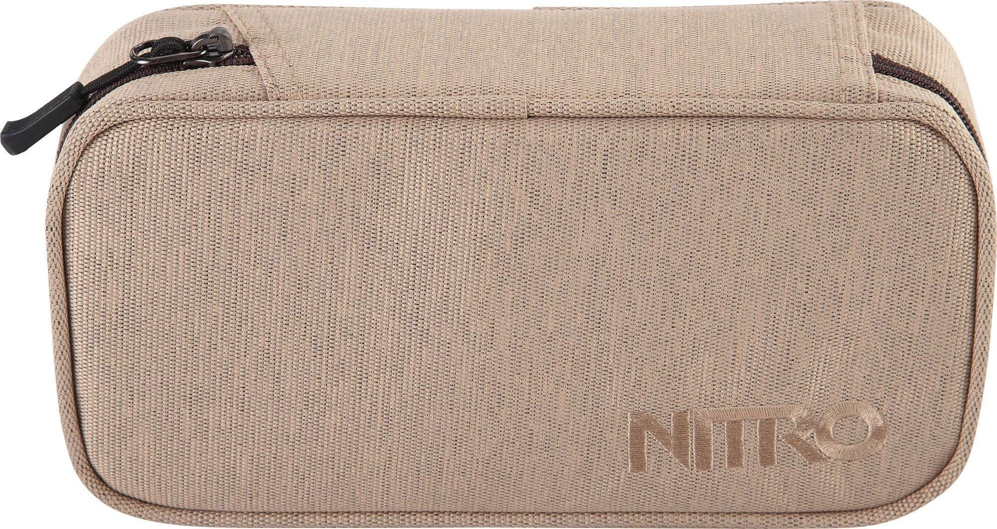 NITRO Federtasche »Pencil Case XL«, Federmäppchen, Schlampermäppchen, Faulenzer Box, Stifte Etui