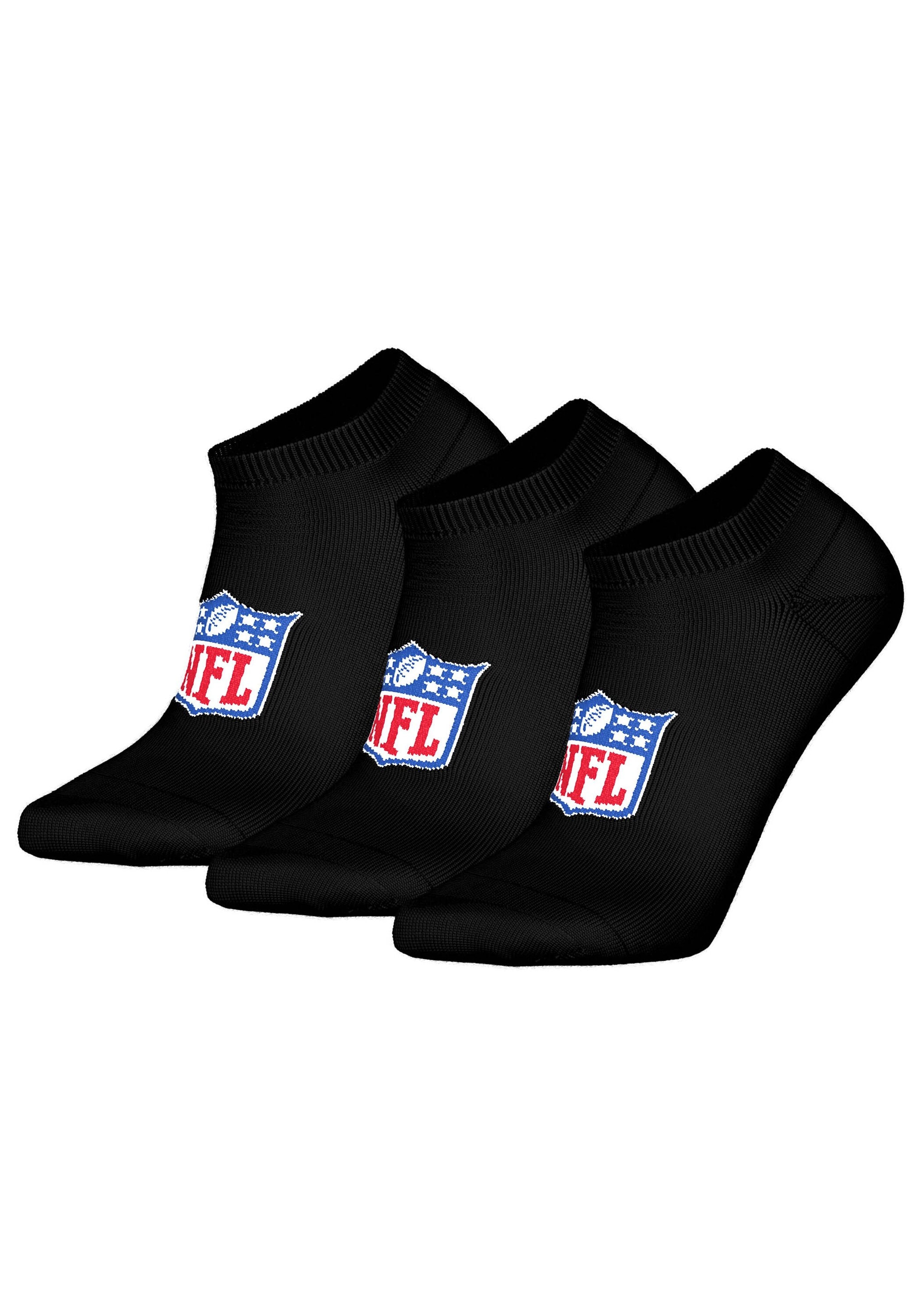 NFL Sneakersocken "Socken NFL SHIELD 3Pack Sneaker Socks 3er Pack"