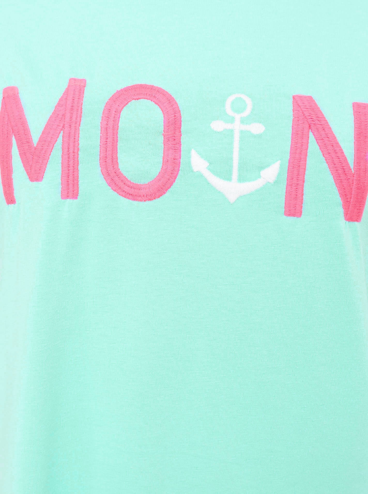 Zwillingsherz T-Shirt »"MoinZH"«, Kurzarm, Rundhalsausschnitt, Stickerei, Baumwollmischung