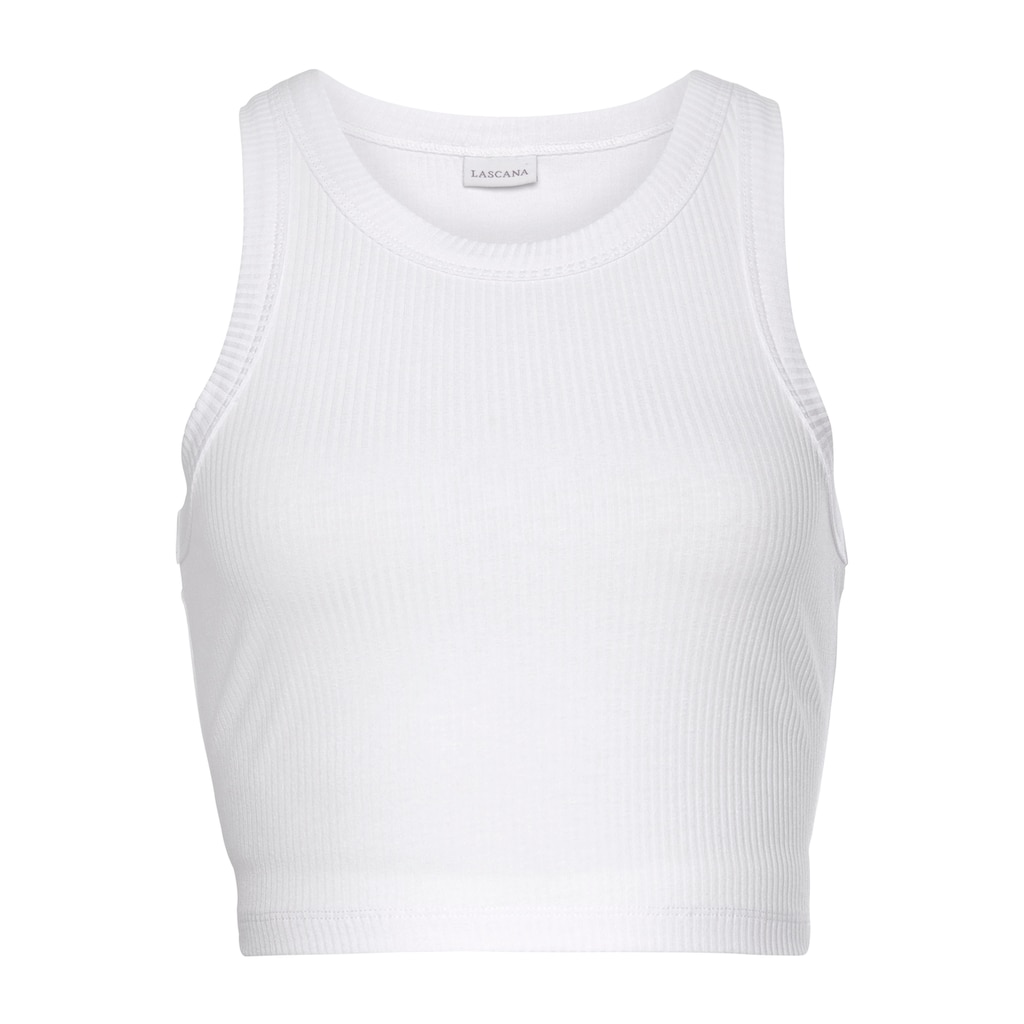 LASCANA Crop-Top, (2er-Pack)