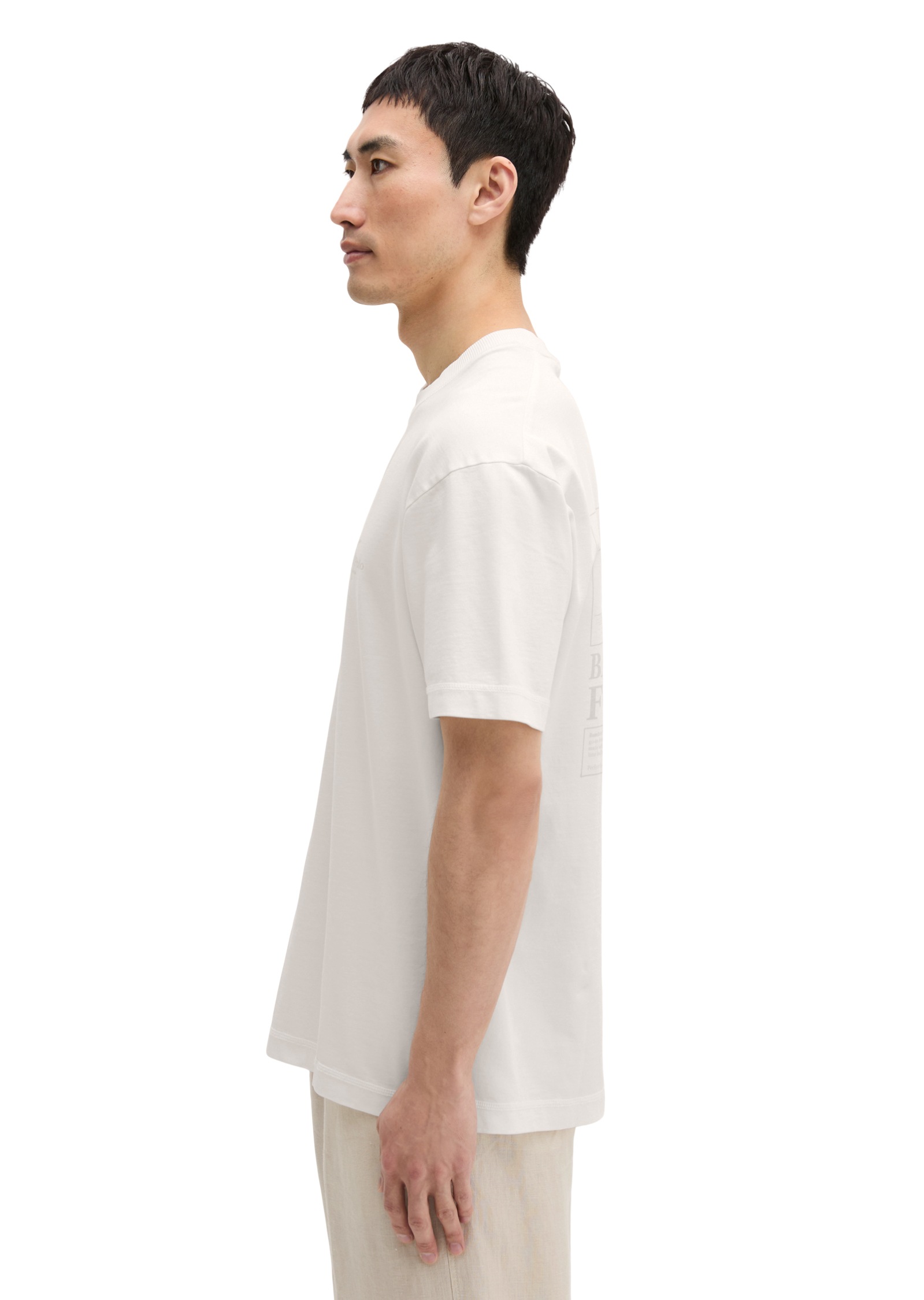 Marc O'Polo T-Shirt »mit sommerlichem Rückenprint«