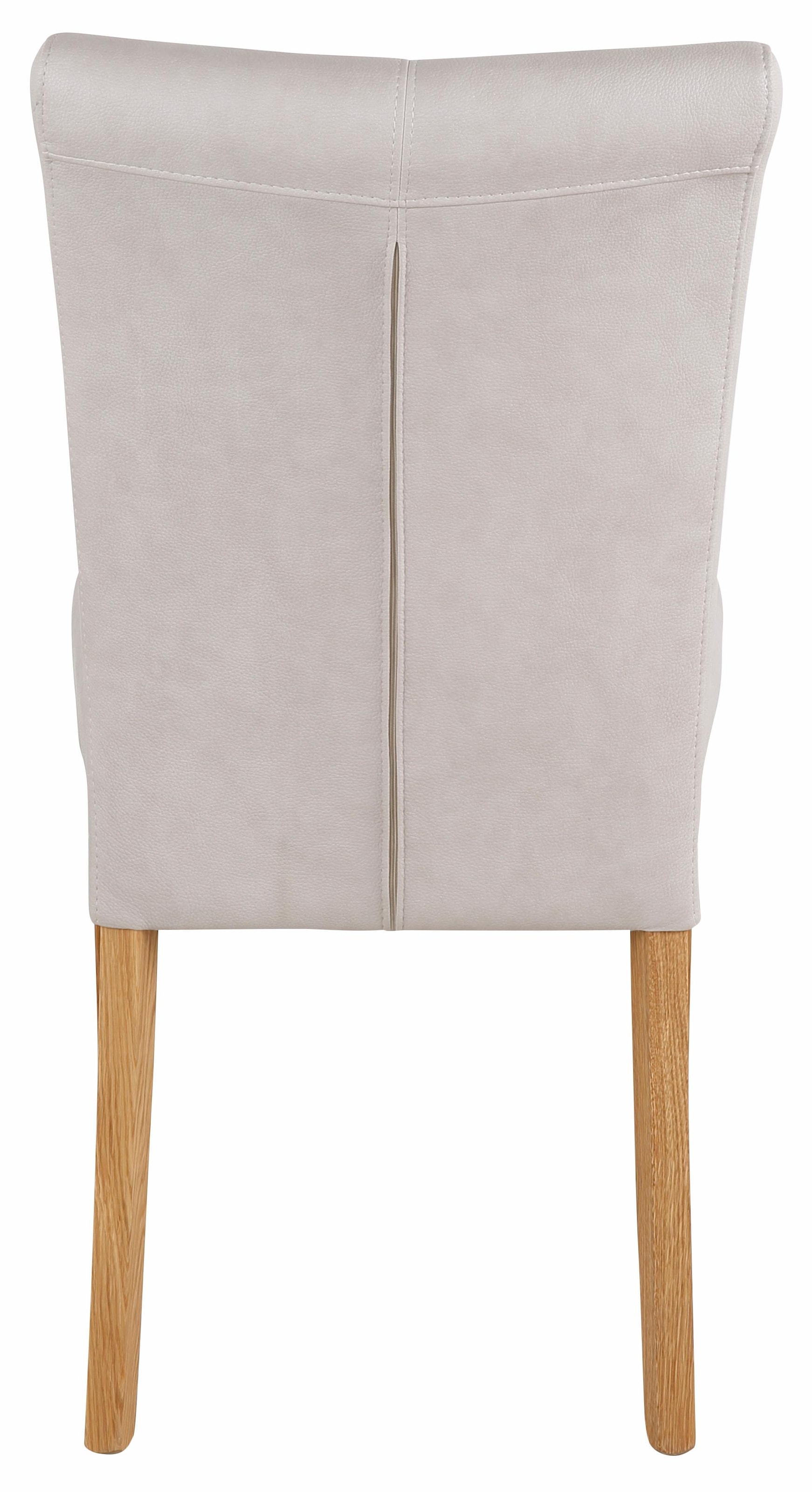 Home affaire Esszimmerstuhl »Queen Polsterstuhl BESTSELLER«, (Set), 2 St., Kunstleder, verschiedene Bezüge, Gestell Massivholz