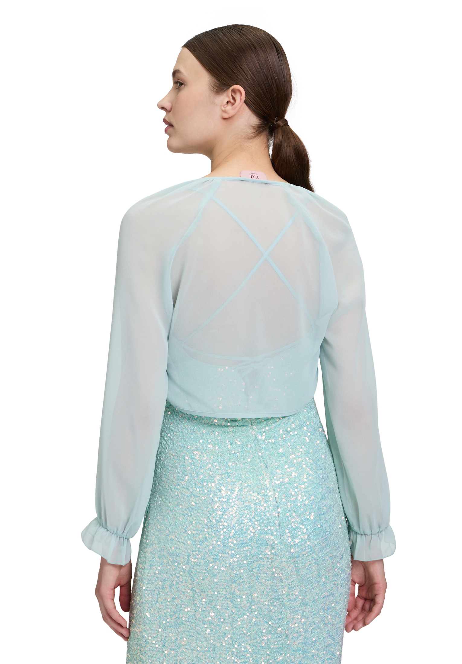 Vera Mont Bolerojacke »Vera Mont Bolero-Jacke mit gekräuseltem Ausschnitt«