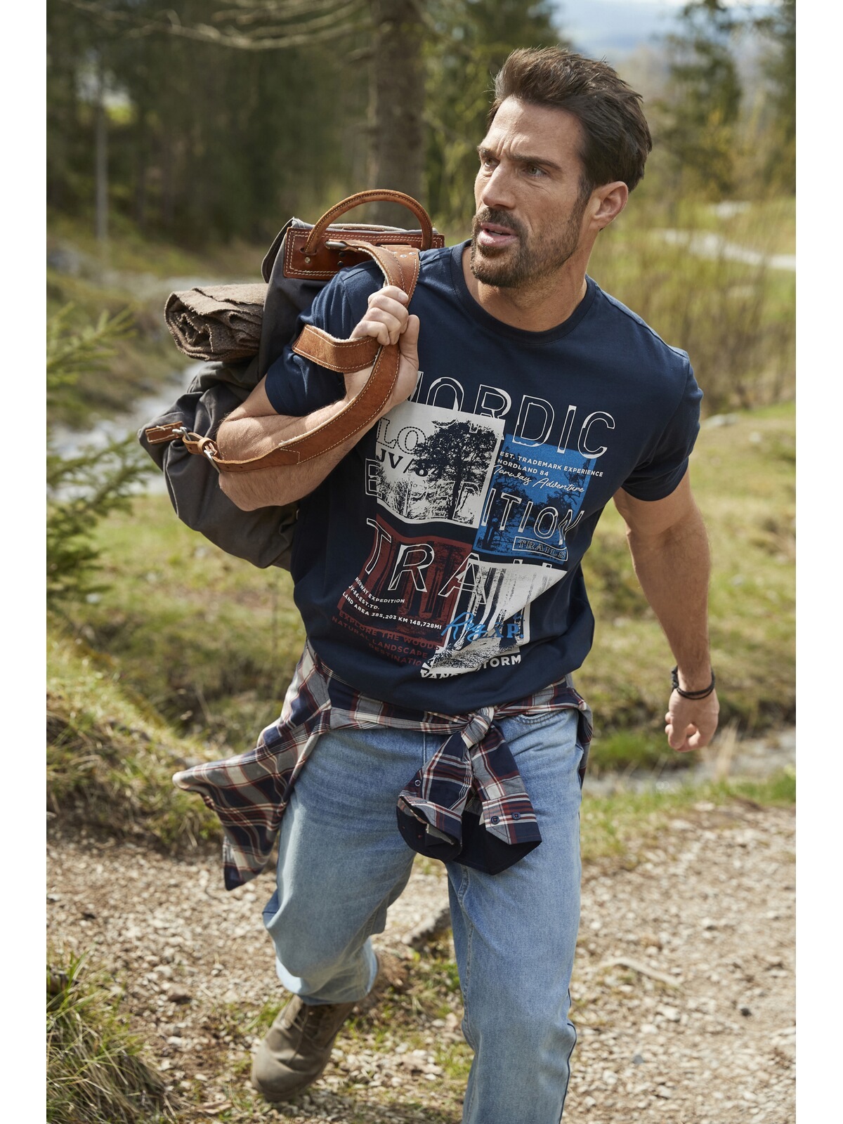 Jan Vanderstorm Rundhalsshirt »T-Shirt TANDRUP«