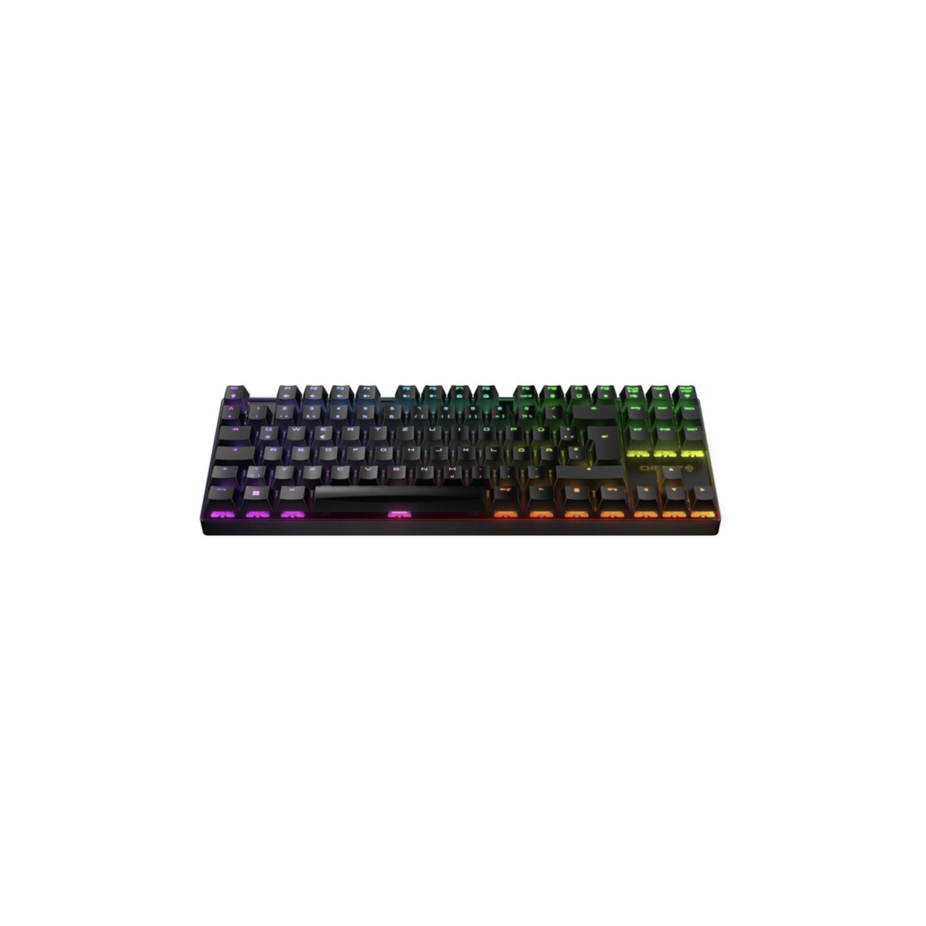 Cherry Tastatur »MX 8.2 TKL Wireless RGB« (Fn-Tasten | Funktionstasten | Gaming-Modus | Lautstärkeregler | USB-Anschluss | ausklappbare Füße | verstellbare Füße)