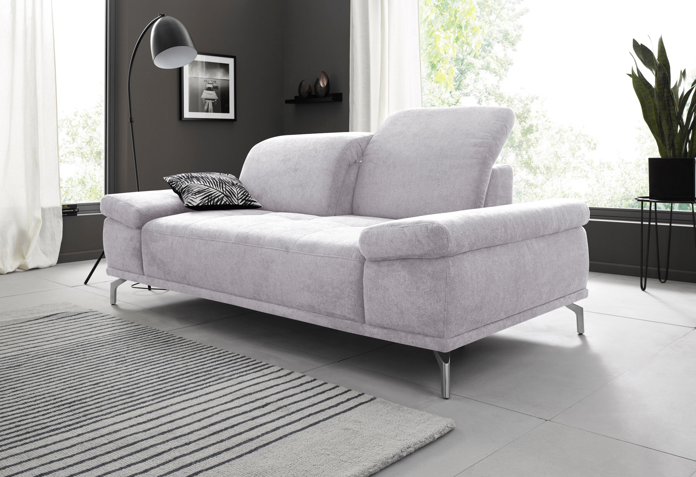 Home affaire 2-Sitzer "Caluna" mit Sitztiefen- und Kopfteilverstellung günstig online kaufen