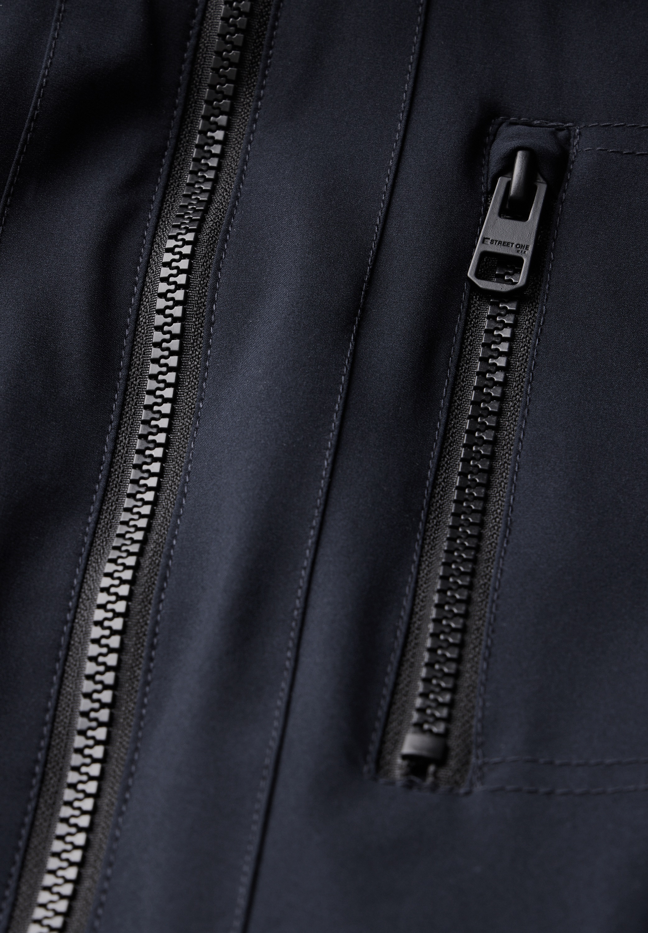 STREET ONE MEN Softshelljacke, mit Kapuze, wasserabweisend