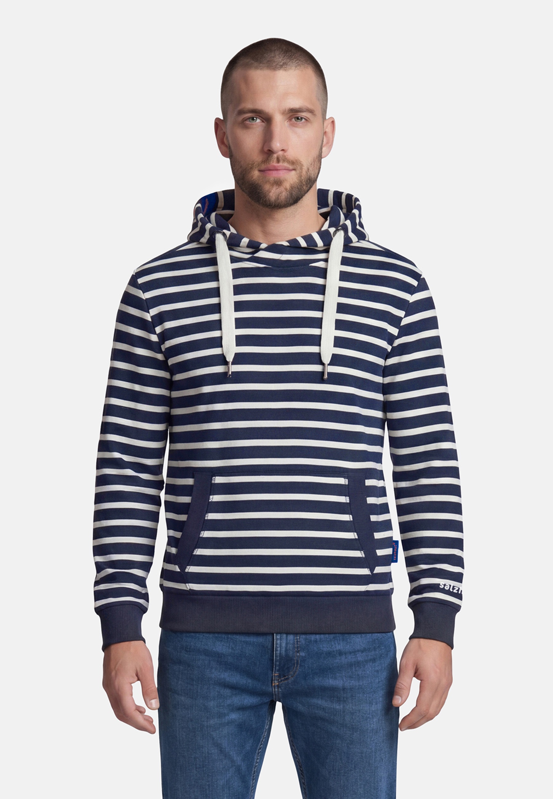 salzhaut Kapuzenpullover »Hoodie HEFF - RINGEL«