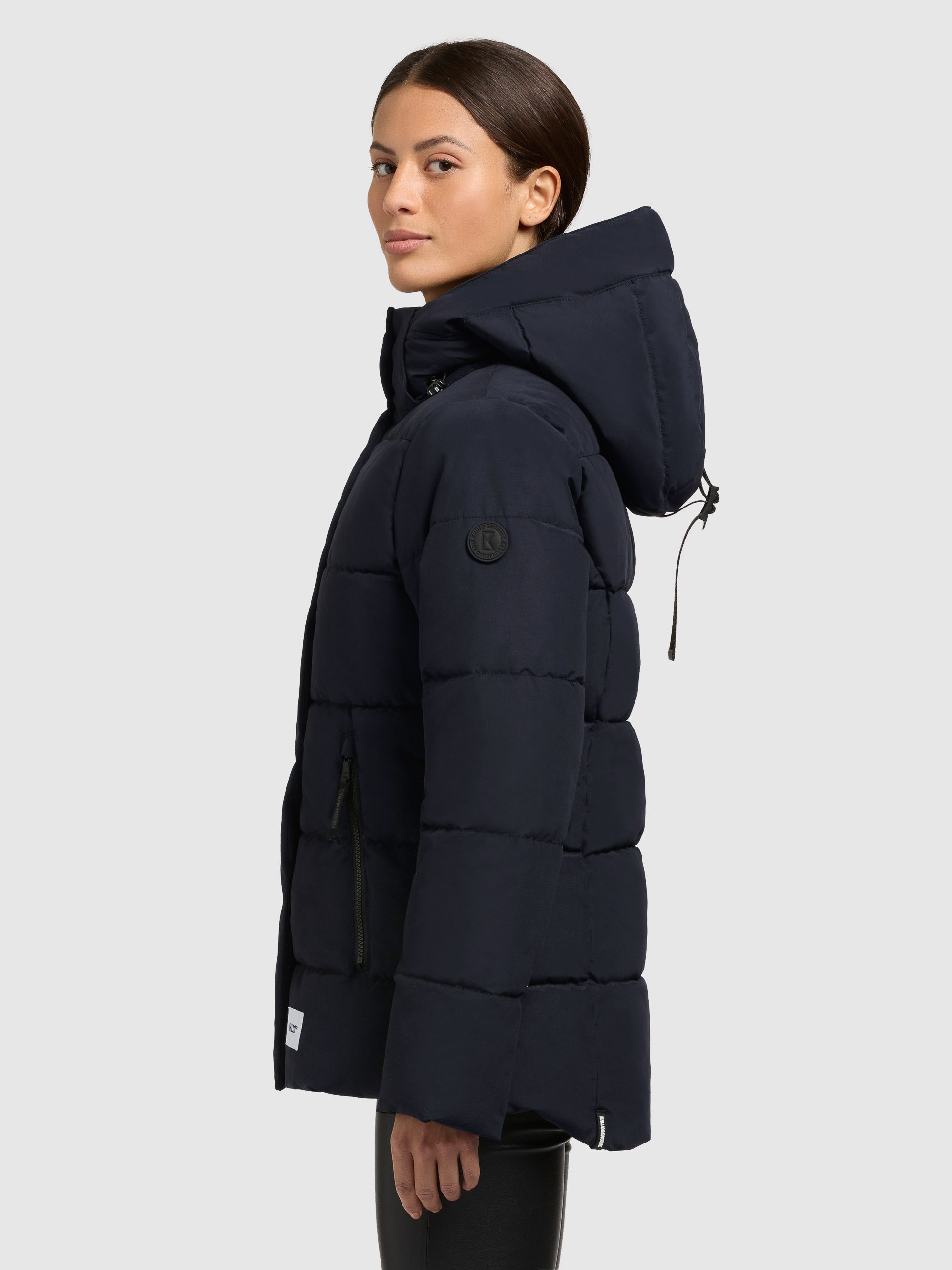 khujo Steppjacke »MANC«, mit Kapuze