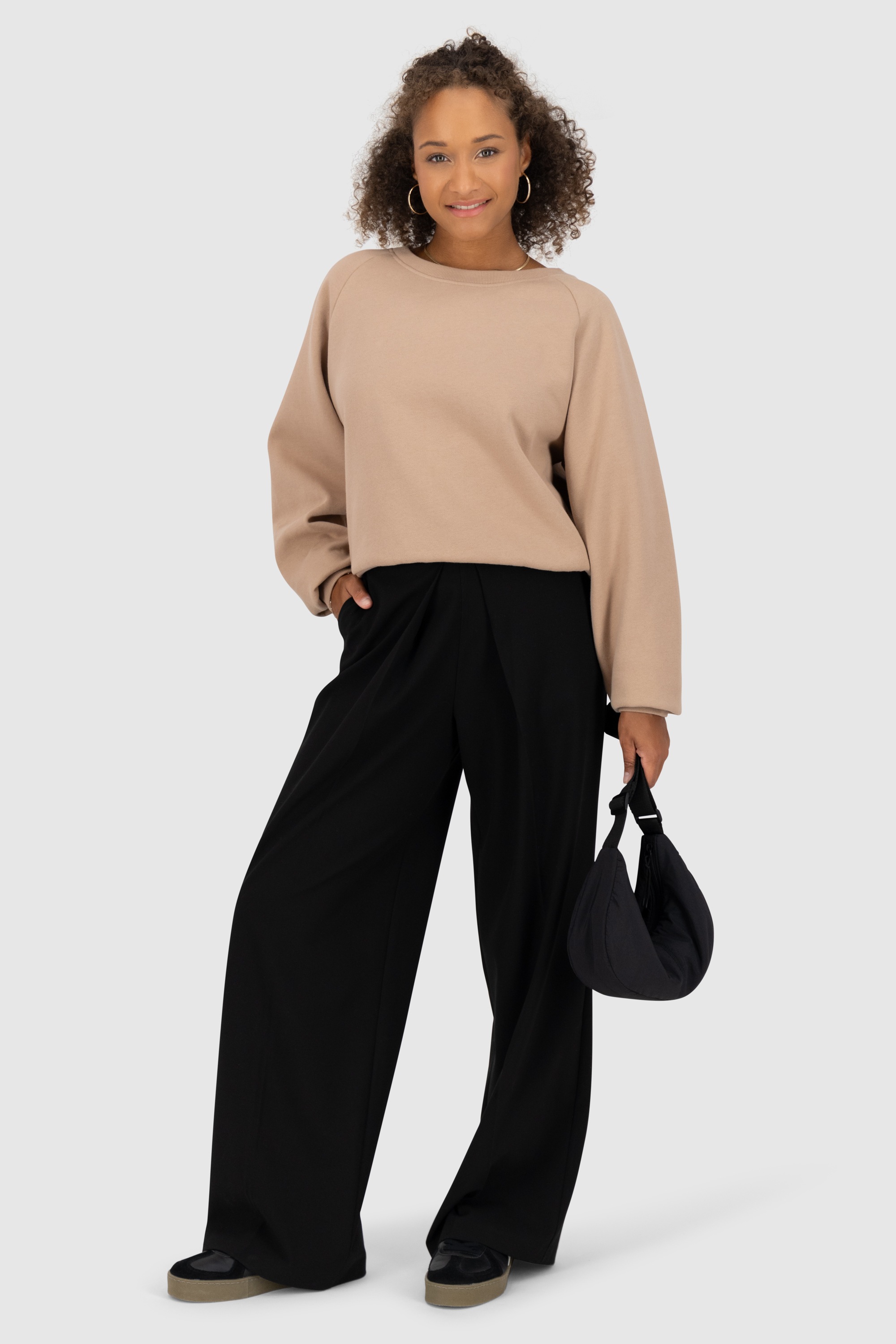 Alife & Kickin Sweatshirt »Damen TeonaAK A«, Basic Pullover mit Rundhalsausschnitt
