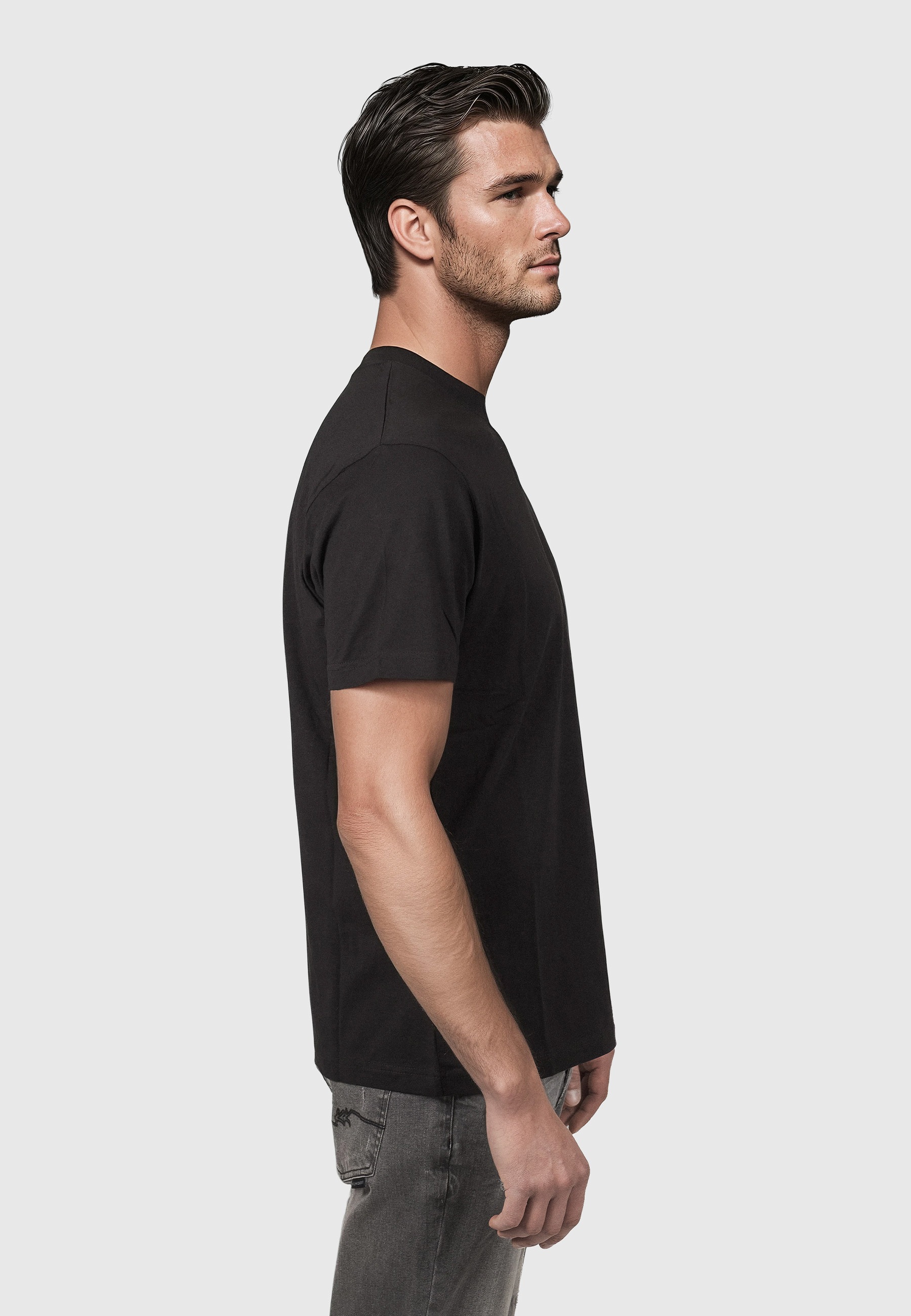 Kleinigkeit T-Shirt »Kleinigkeit Bois Straightcut Shört Freu Dich« 1