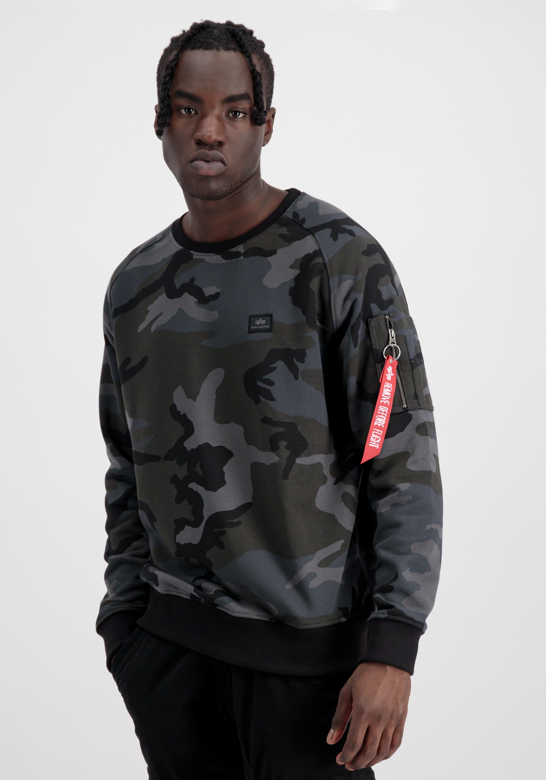 Alpha Industries Sweater »Alpha Industries Men - Sweatshirts X-Fit Sweat Camo«