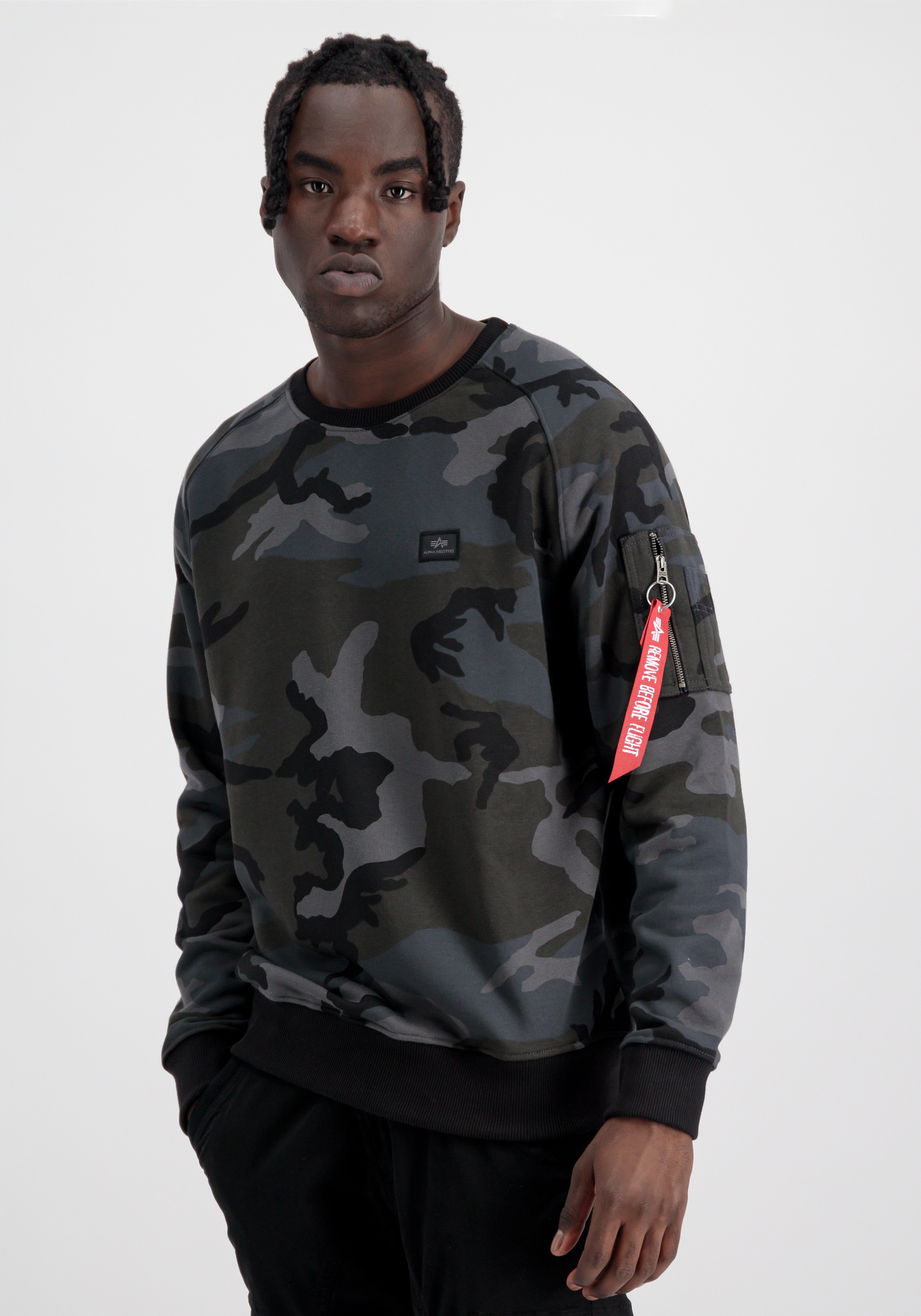 Thumbnail - Alpha Industries Sweater "X-Fit Sweat Camo"