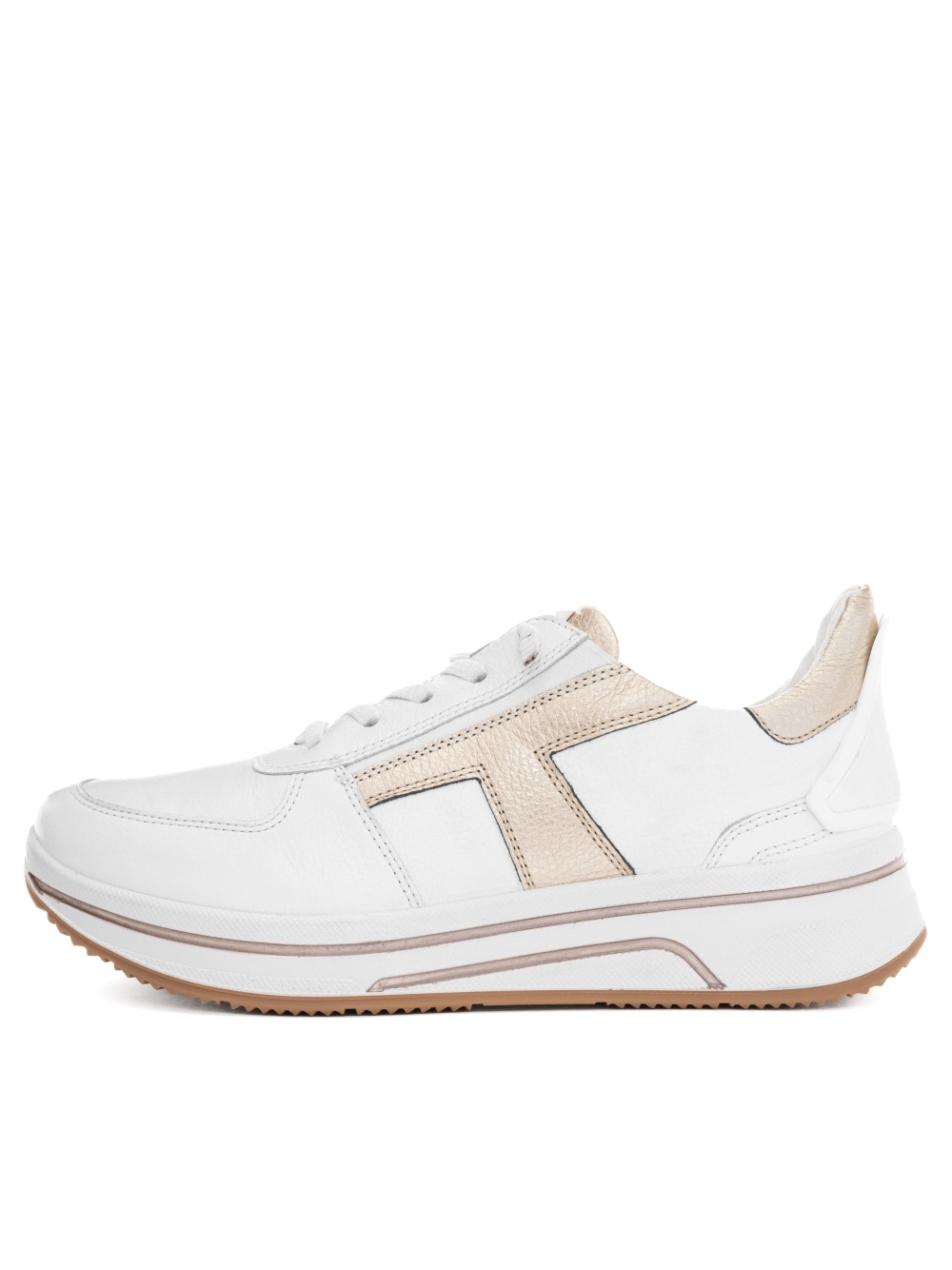 Ara Slip-On Sneaker »SAPPORO«, Freizeitschuh, Schnürschuh mit Frottee-Futter, H-Weite
