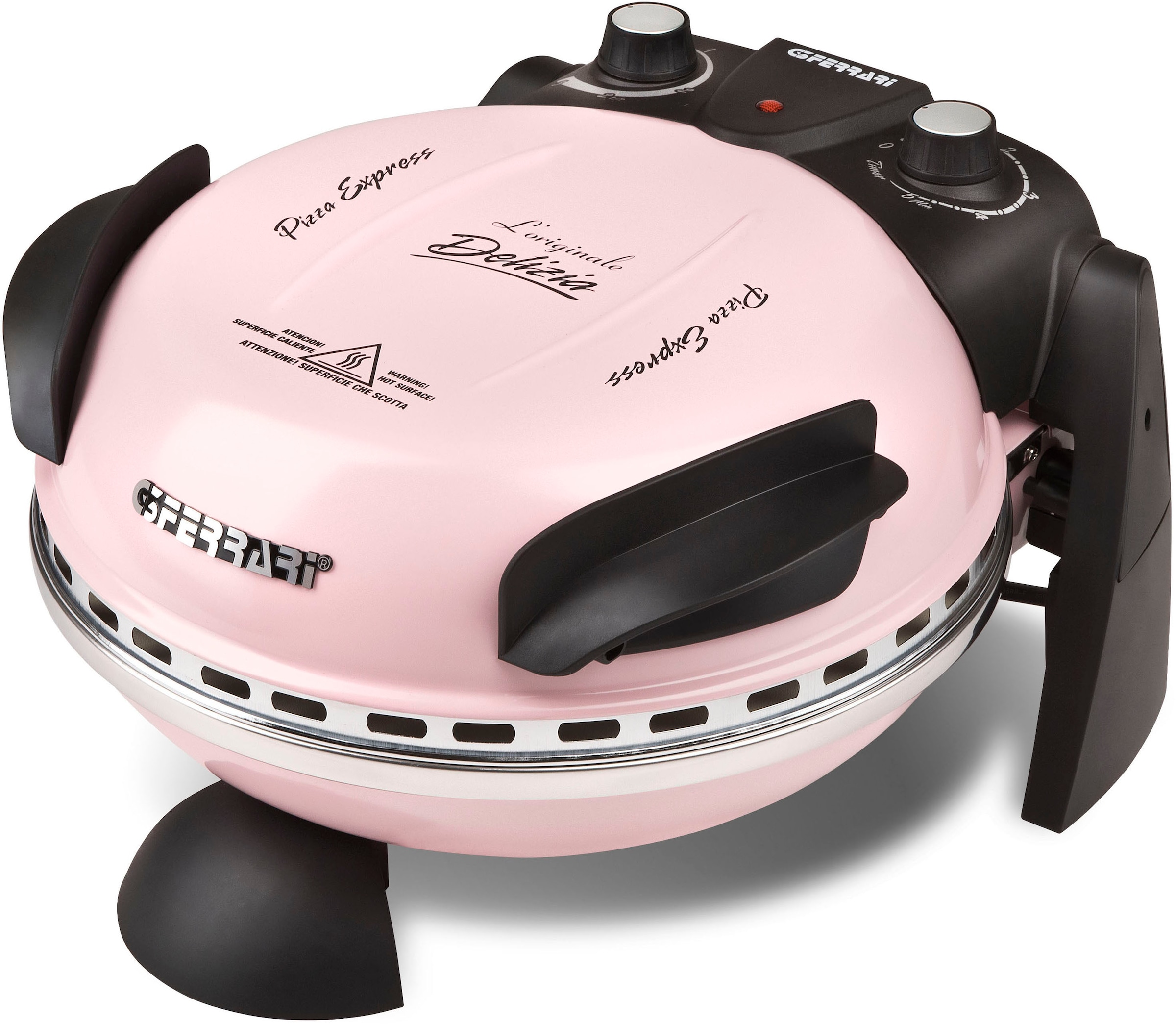 G3Ferrari Pizzaofen "Delizia G1000616 Limited Edition Icy Pink bis 400 C mi günstig online kaufen