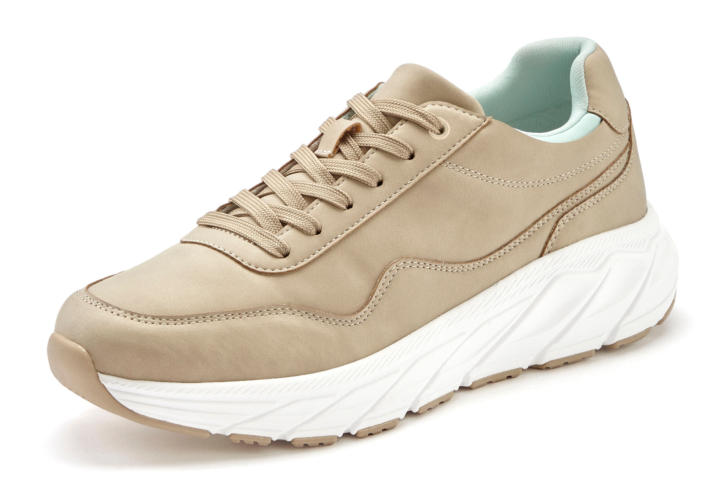 John Devin Sneaker »Schnürschuh«, Freizeitschuh, Schnürhalbschuh, Halbschuh Unisex VEGAN