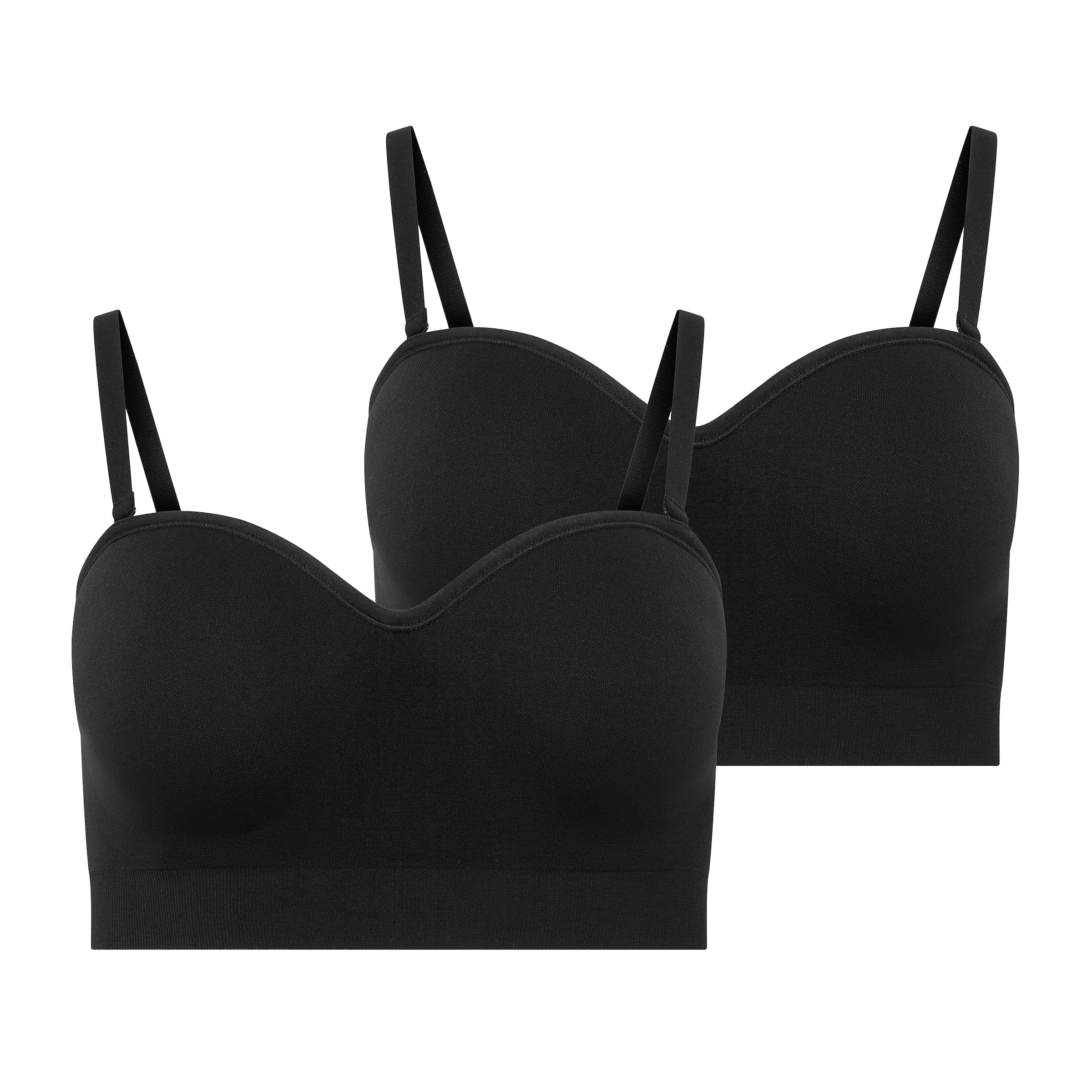 Jockey Bügelloser BH "Seamfree" 2er Pack, abnehmbare Träger, breites Unterb günstig online kaufen