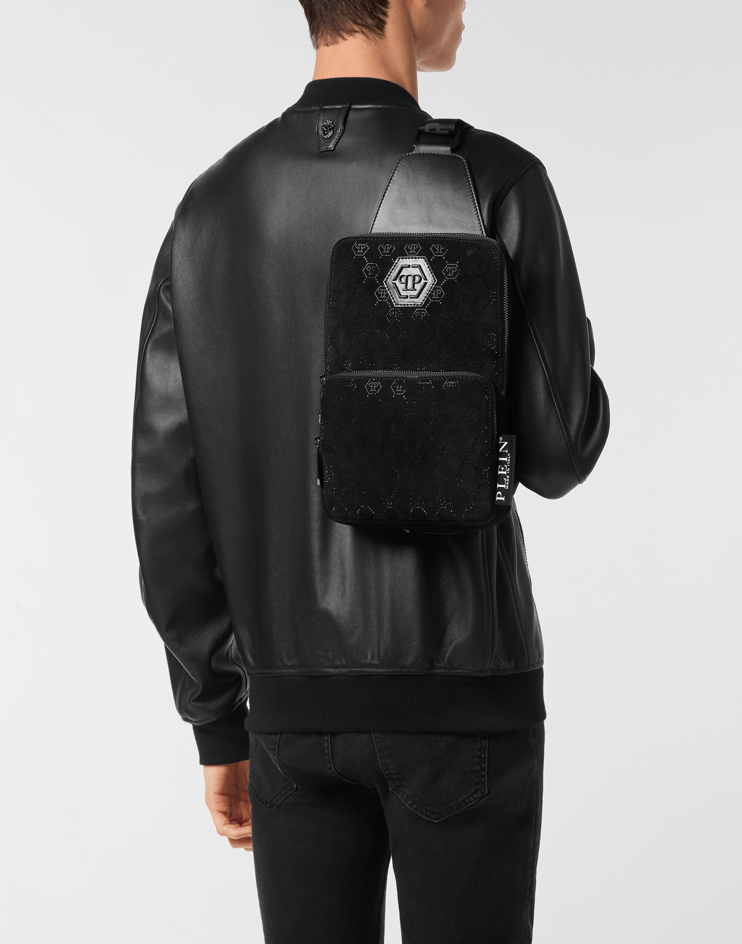 PHILIPP PLEIN Umhängetasche »Monogram Mit Schmucksteinen«