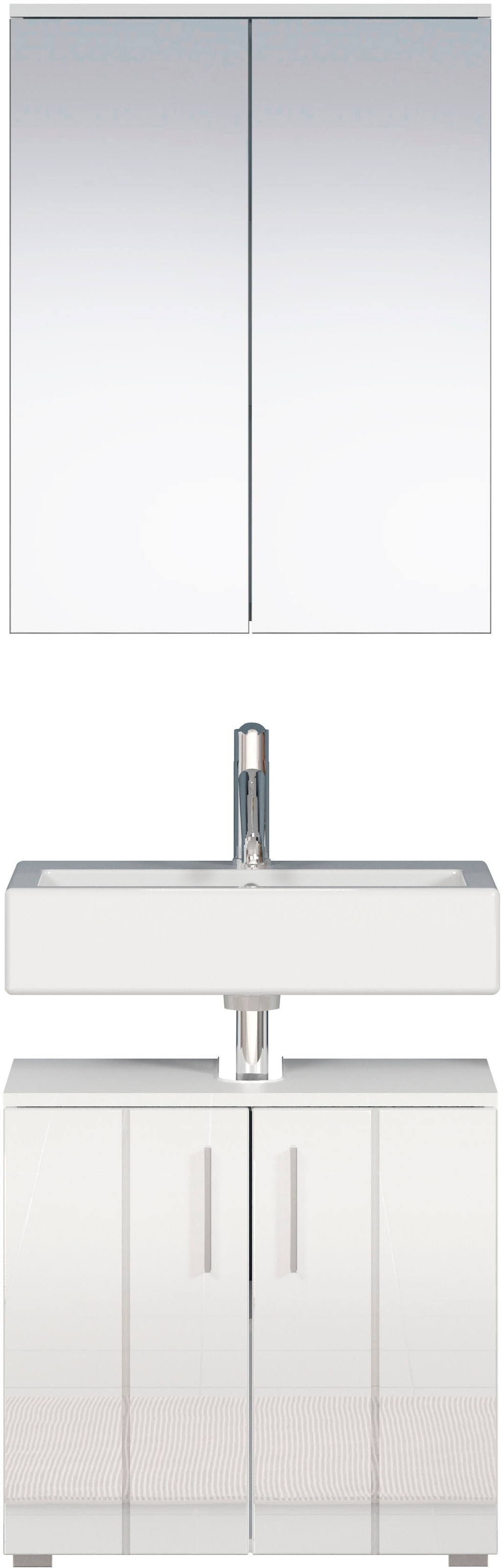 welltime Badmöbel-Set "Prag" Set, 2 Stk. tlg. günstig online kaufen